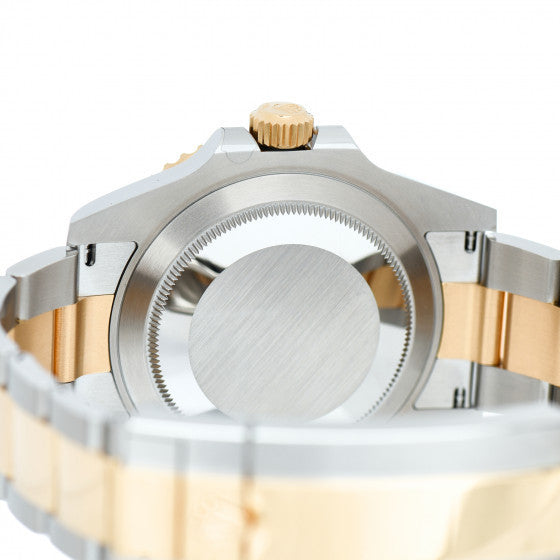 Stainless Steel 18K Yellow Gold 41mm Submariner Date Watch Royal Blue 126613LB