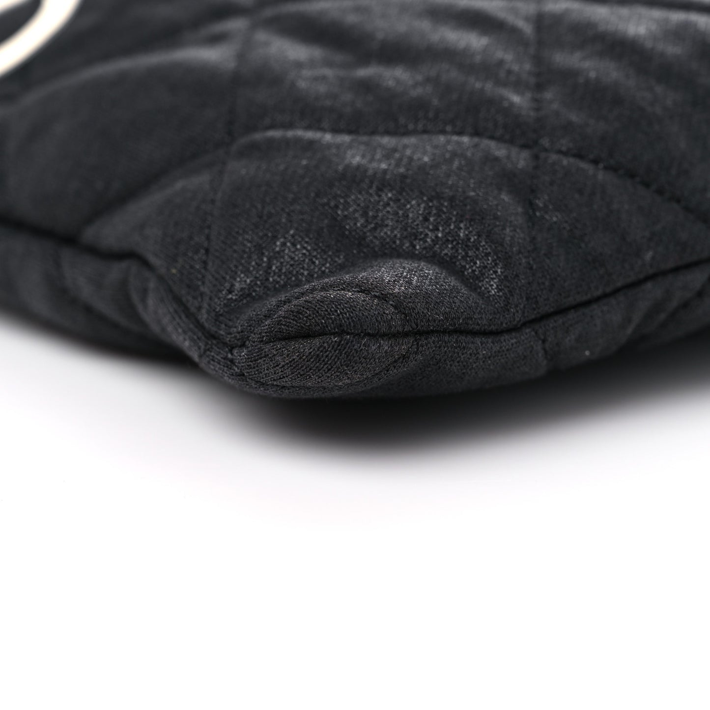 Jersey Quilted LA Cabas Bag Black Red