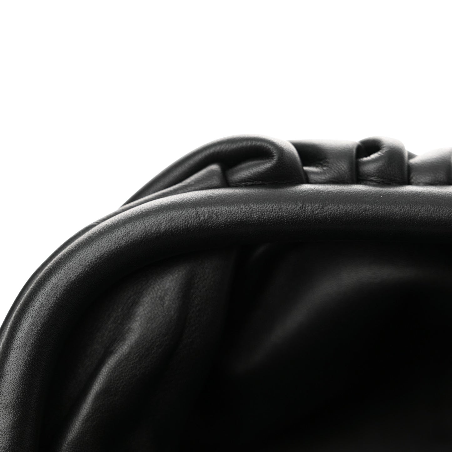 Butter Calfskin The Mini Pouch Black