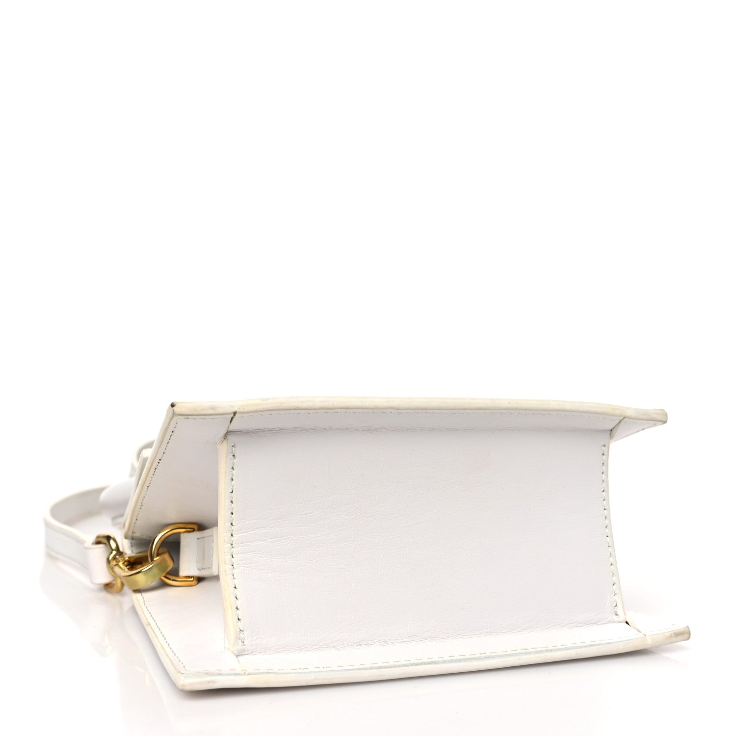 Jacquemus Smooth Calfskin Le Chiquito Moyen White 4 of 9