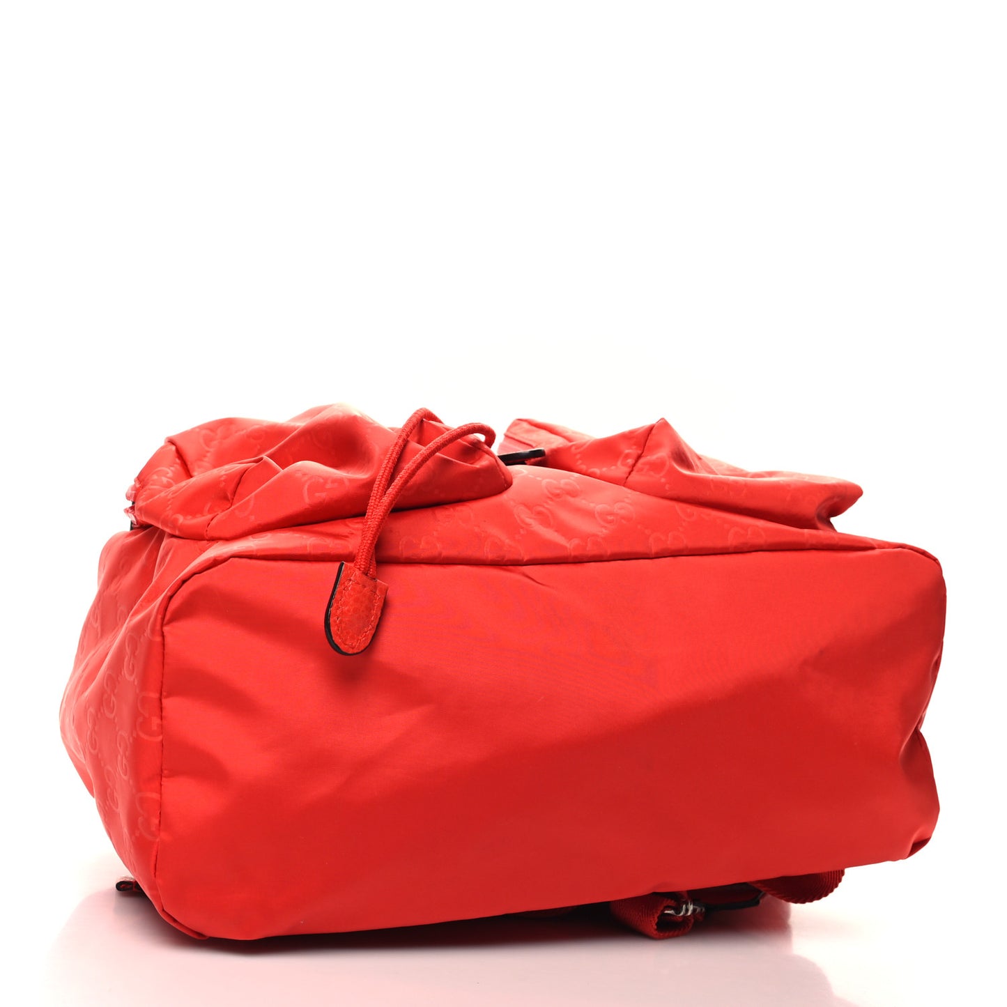Nylon Monogram Small Single Buckle Backpack Red