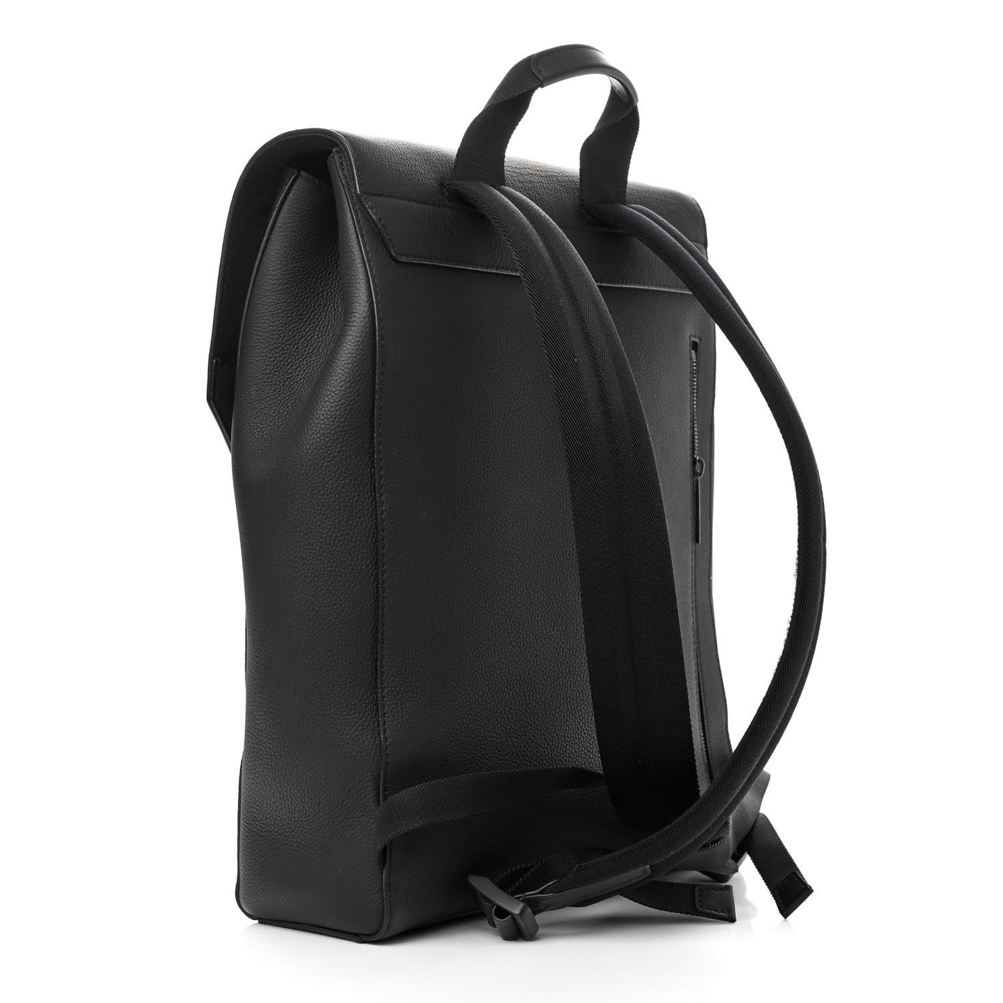 Calfskin Aerogram Fastline Backpack Black