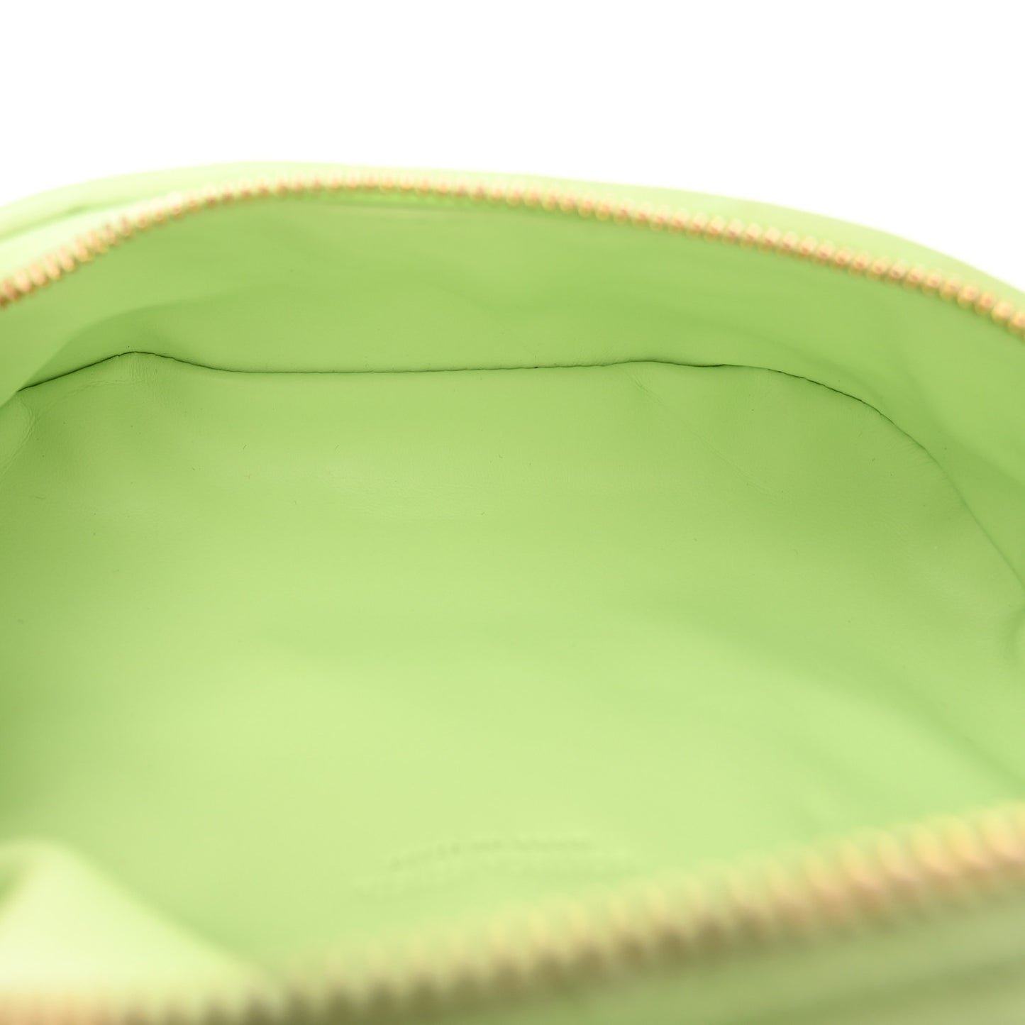 Nappa Intrecciato Belt Bag Fennel