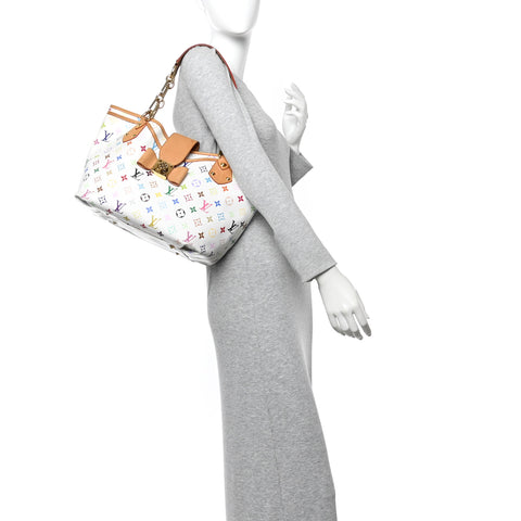 Monogram Multicolor Annie GM White