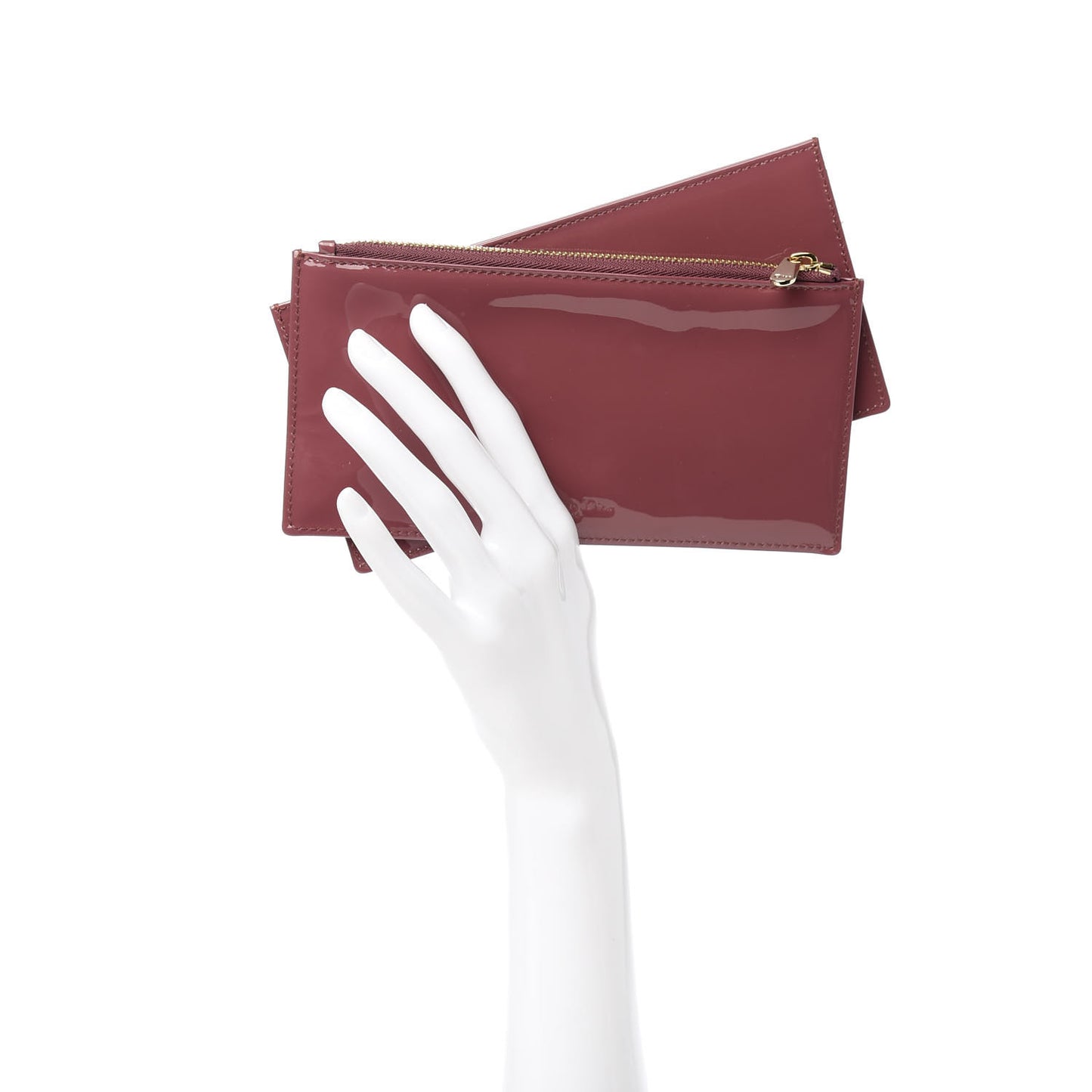 Patent Lady Dior Convertible Clutch Inserts Red