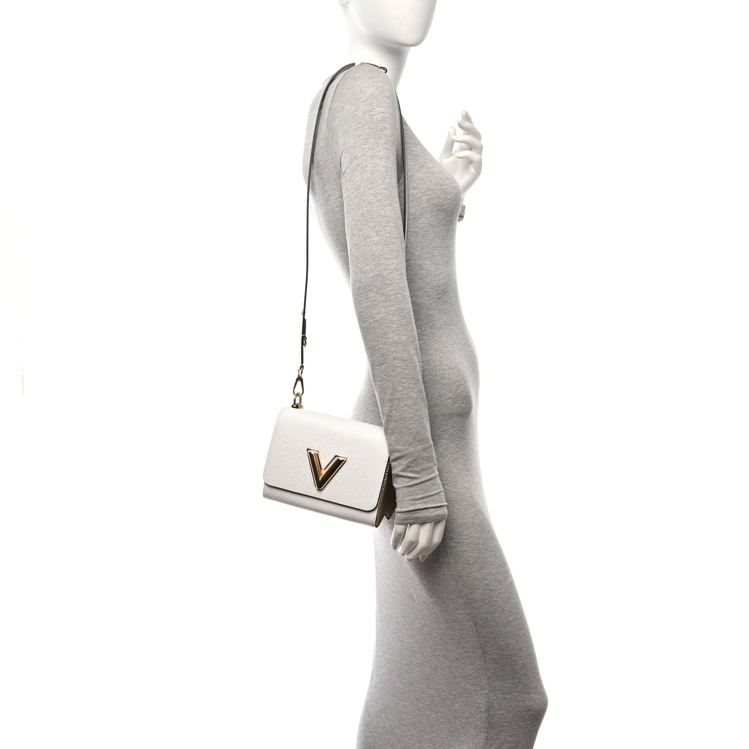 Louis Vuitton Epi Twist PM and Twisty White Gold 2 of 11