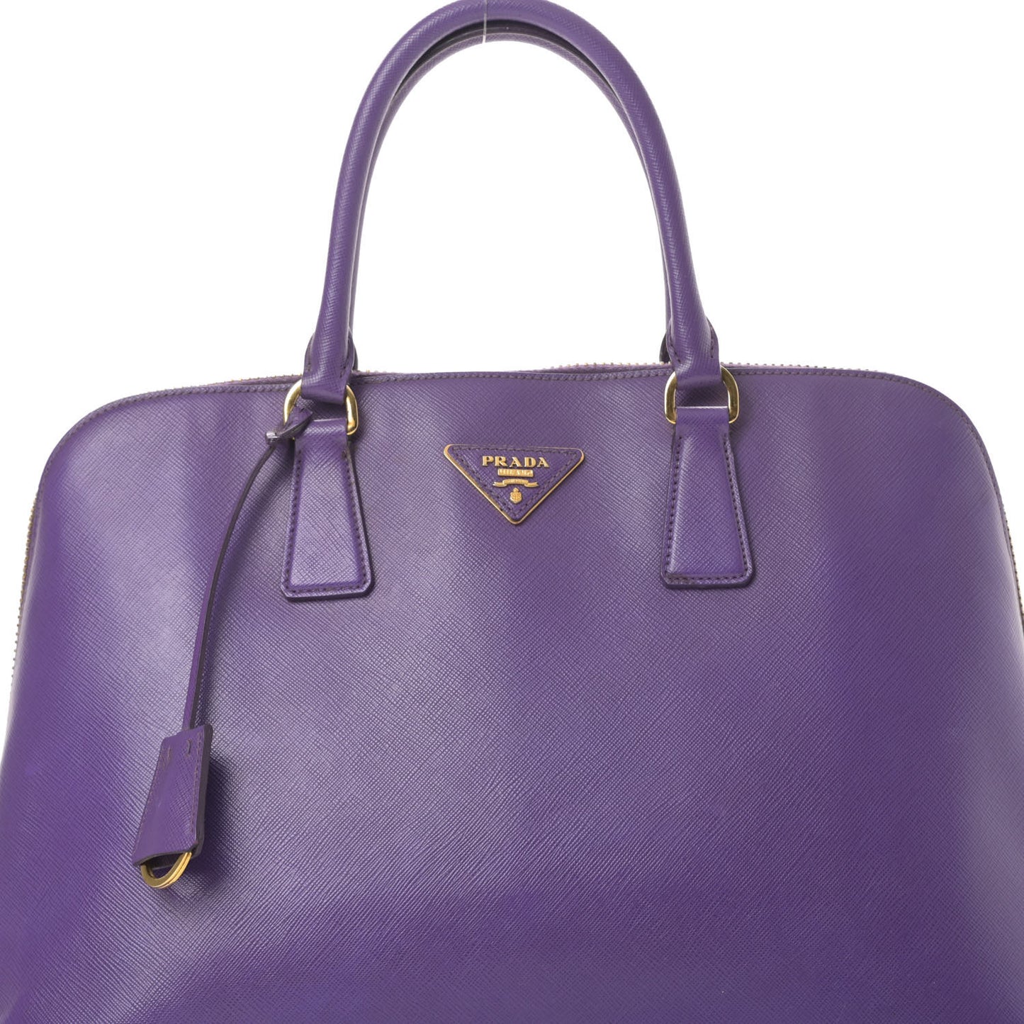 Saffiano Lux Large Promenade Tote Viola