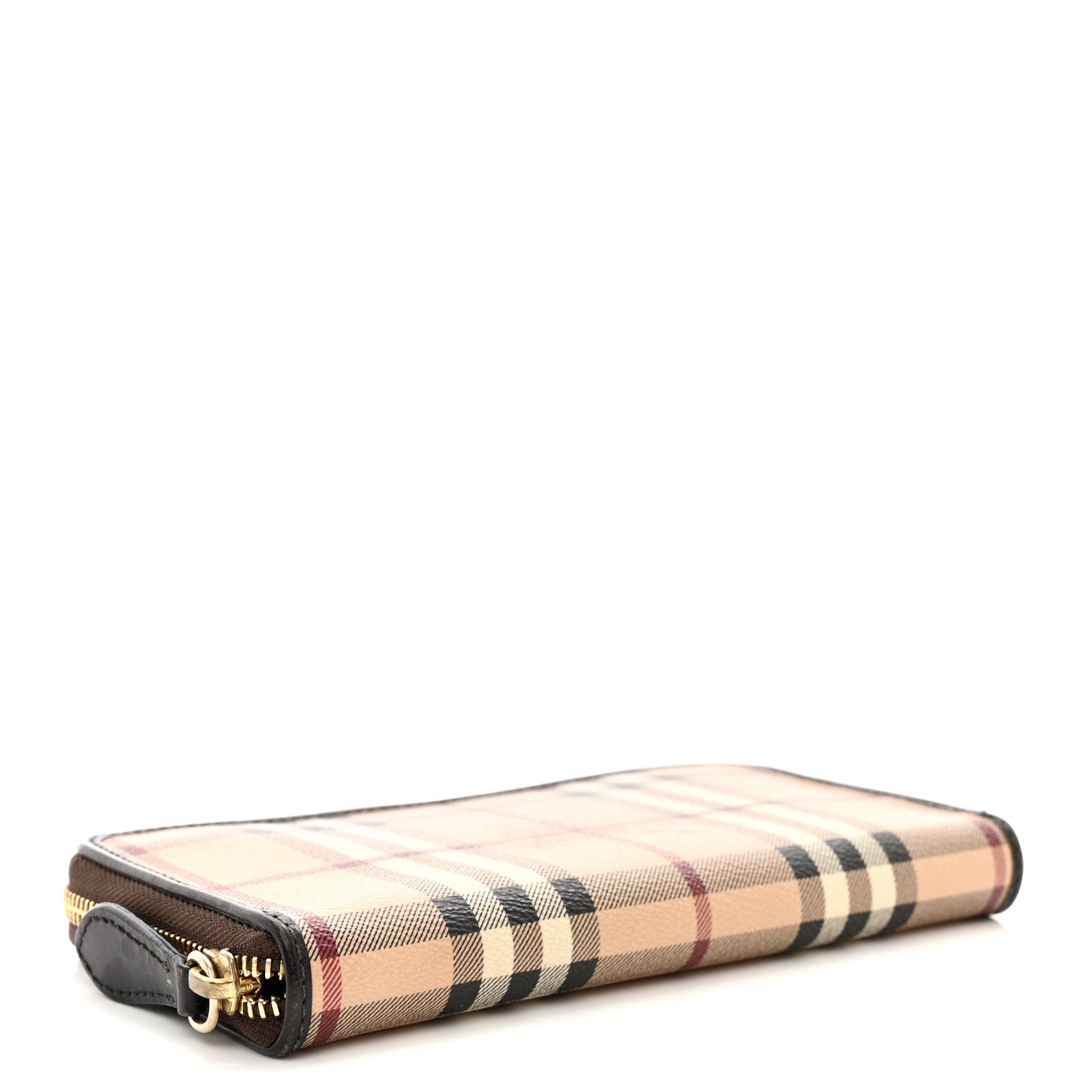 Burberry Haymarket Check Zip Around Wallet 4 of 9