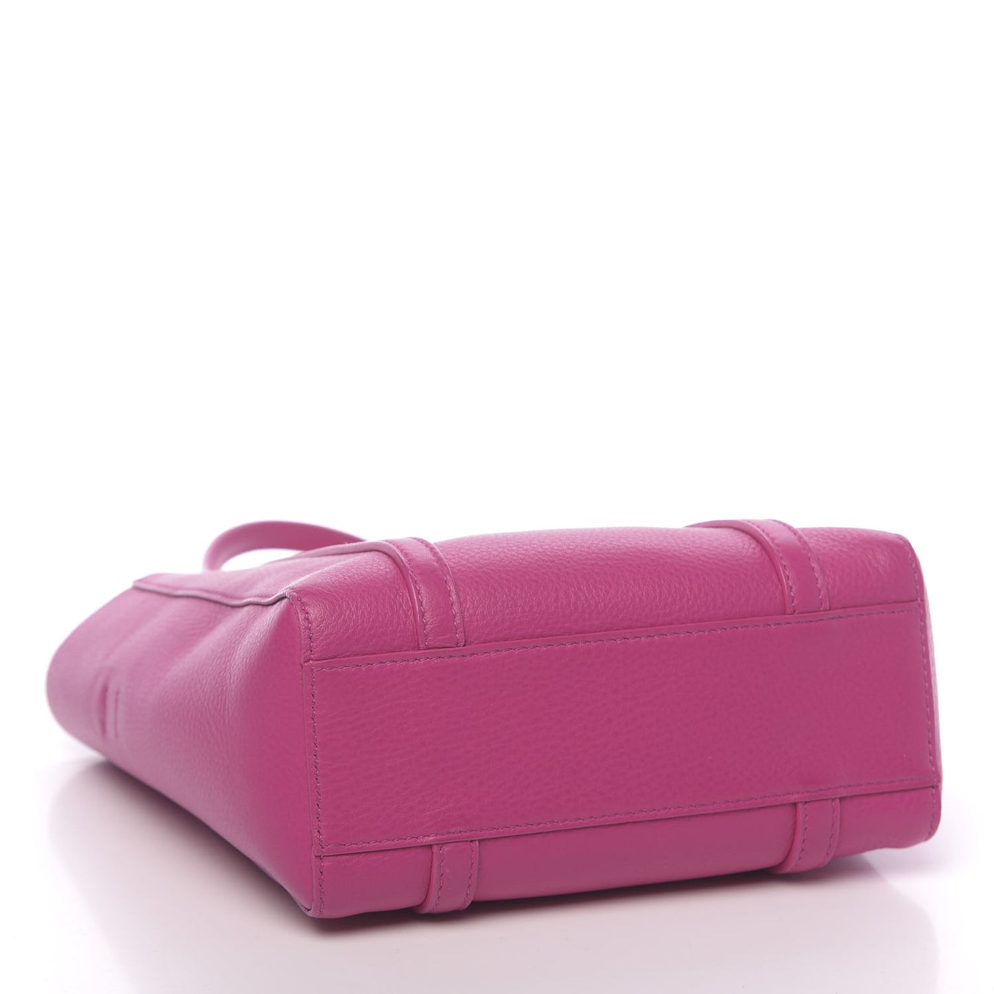 Calfskin XXS Everyday Tote Rose Magenta Black