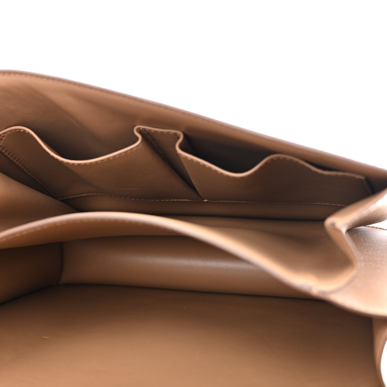Celine Smooth Calfskin Medium Classic Box Flap Bag Light Camel 5 of 11