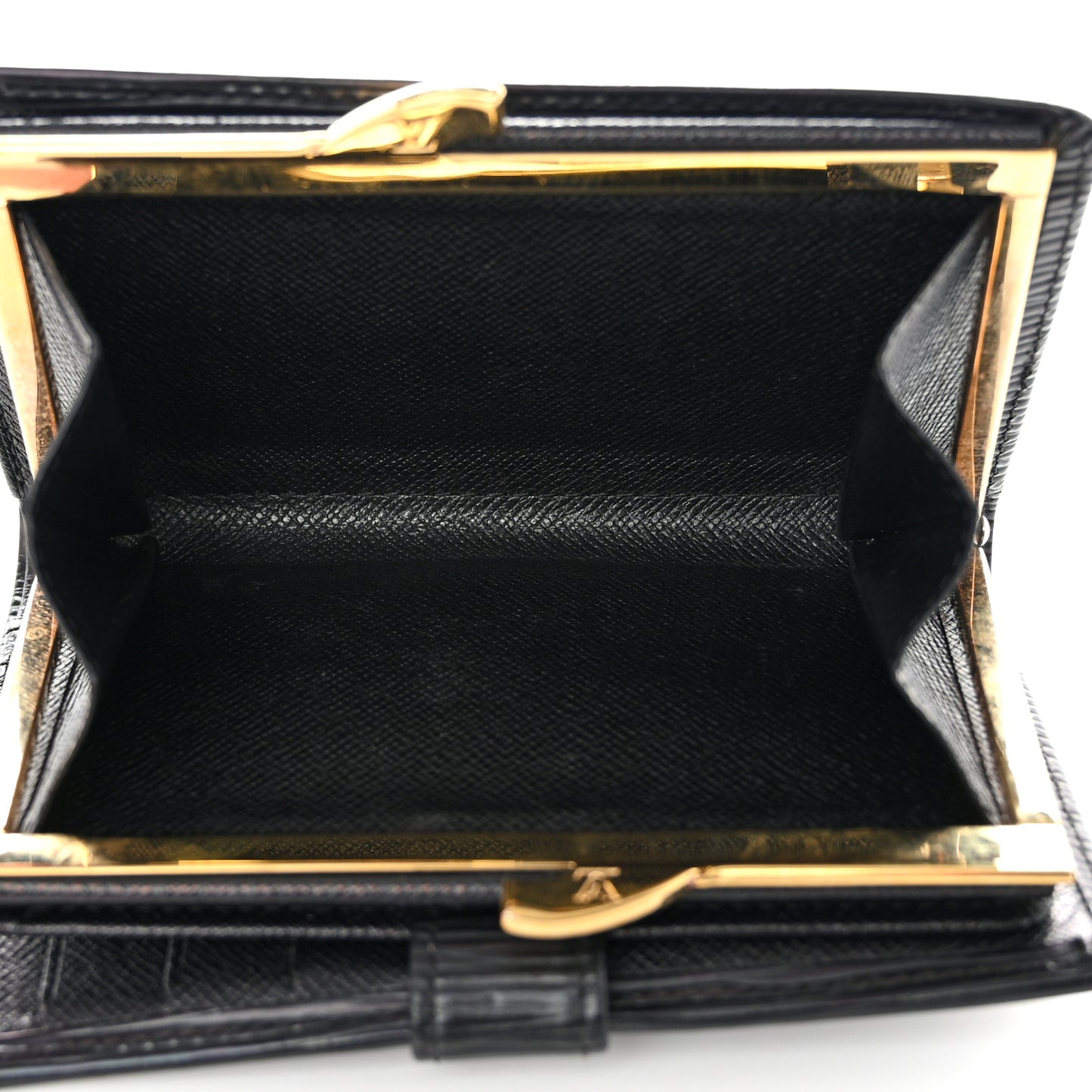 Epi French Purse Wallet Black