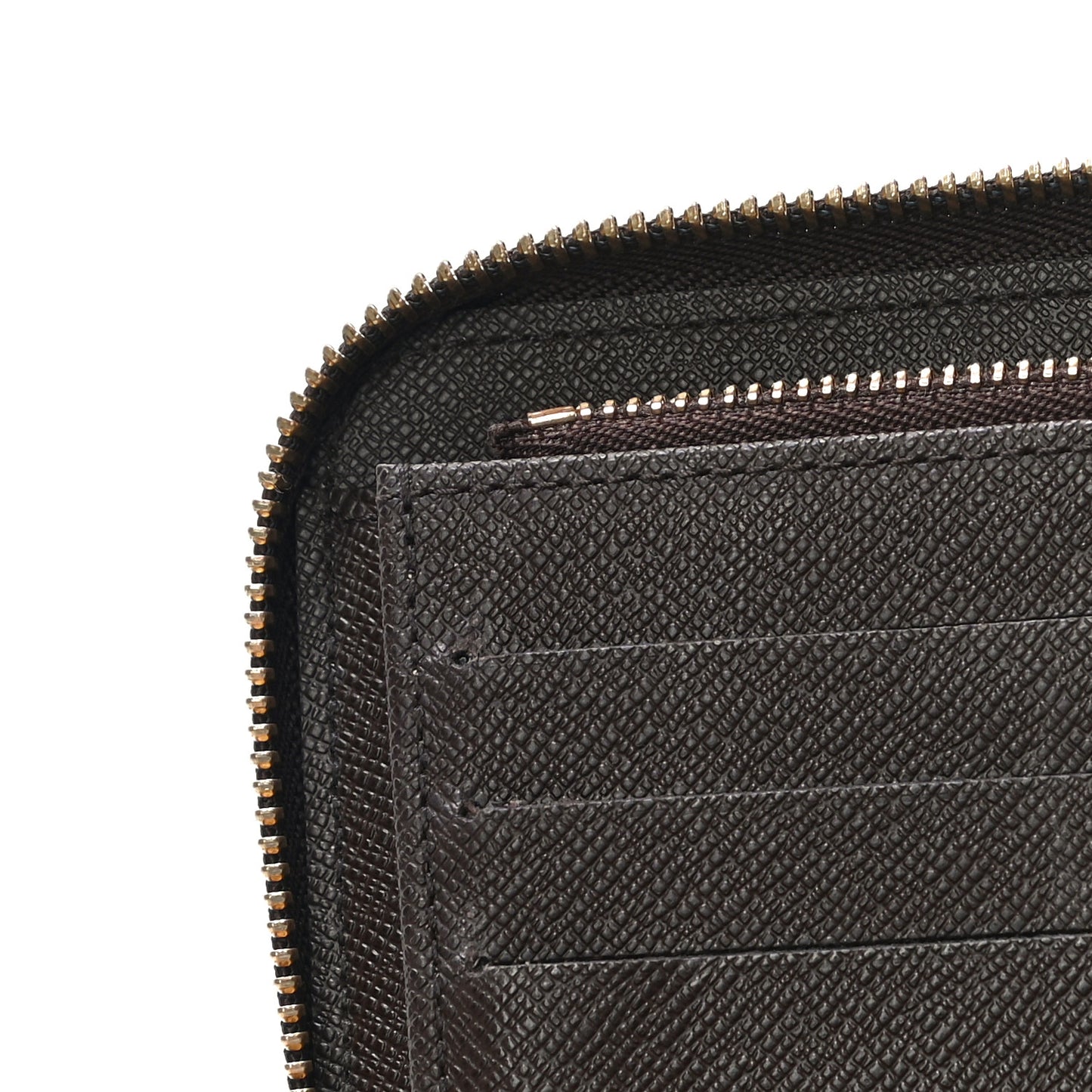 Damier Ebene Zippy Organizer Wallet