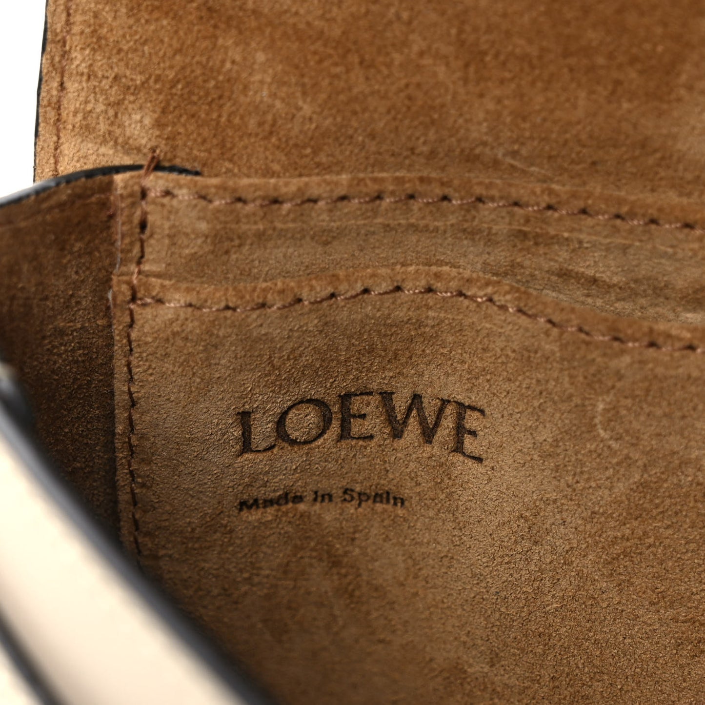 Calfskin Mini Gate Belt Bag Sand