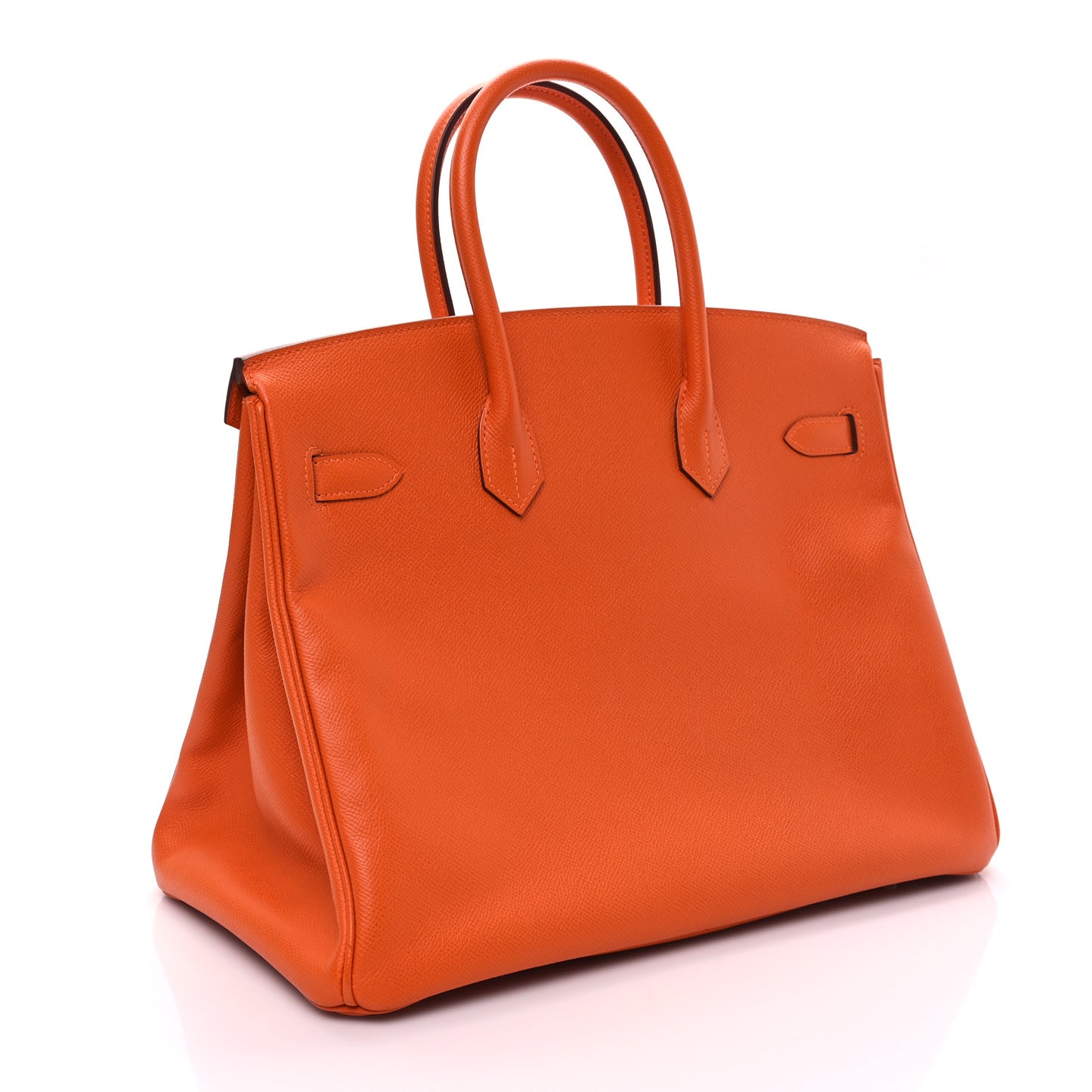 Epsom Birkin 35 Orange