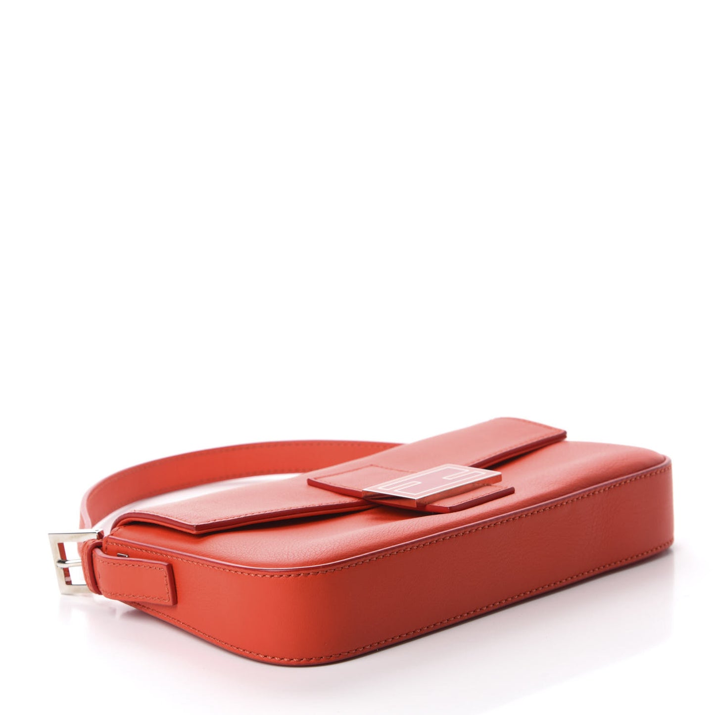 Vitello Enamel Interchangeable Strap Baguette Papavero
