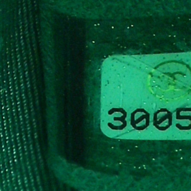 Chanel Quilted Lambskin Metal Bar Clutch Bag Green 6 of 9