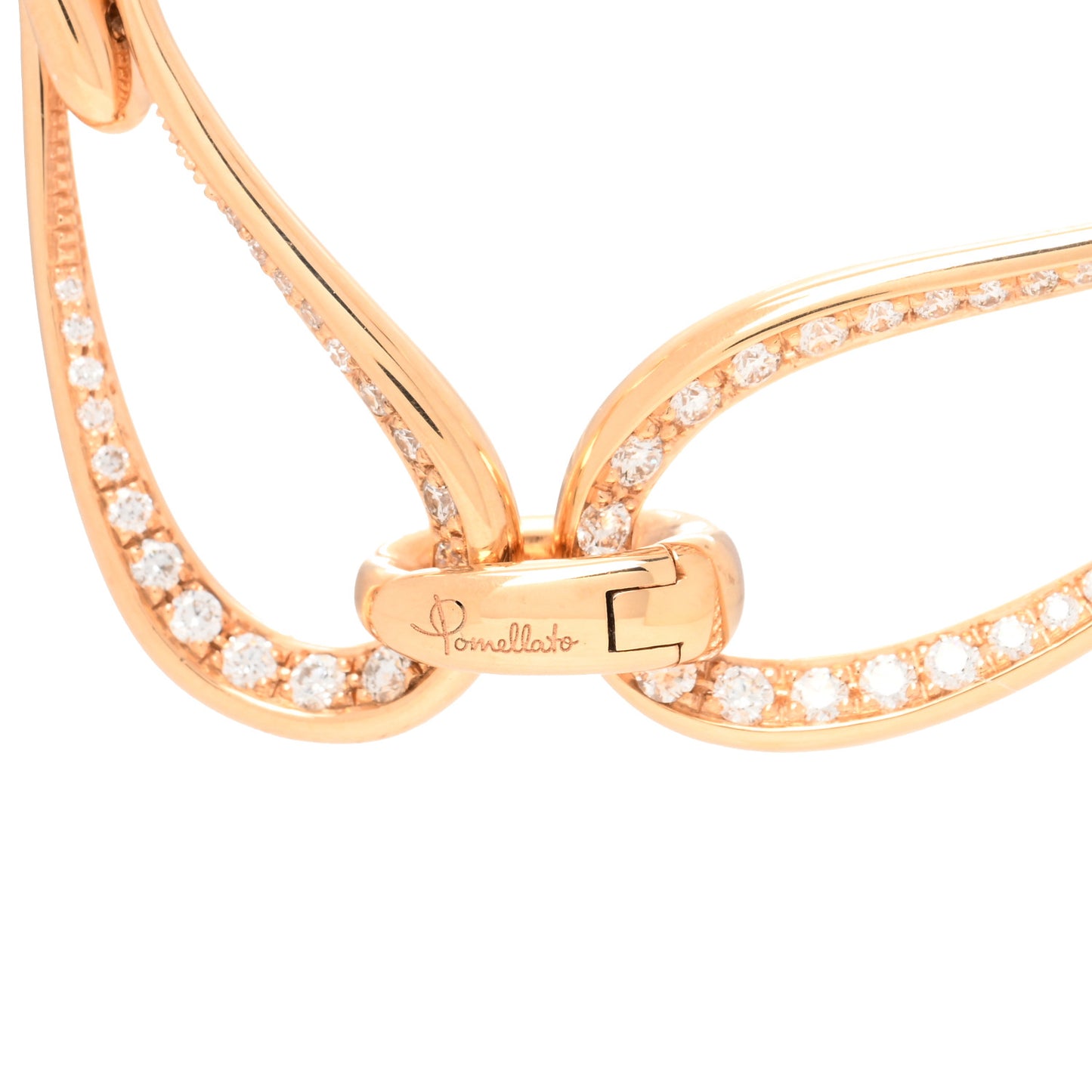 18K Rose Gold Diamond Fantina Necklace