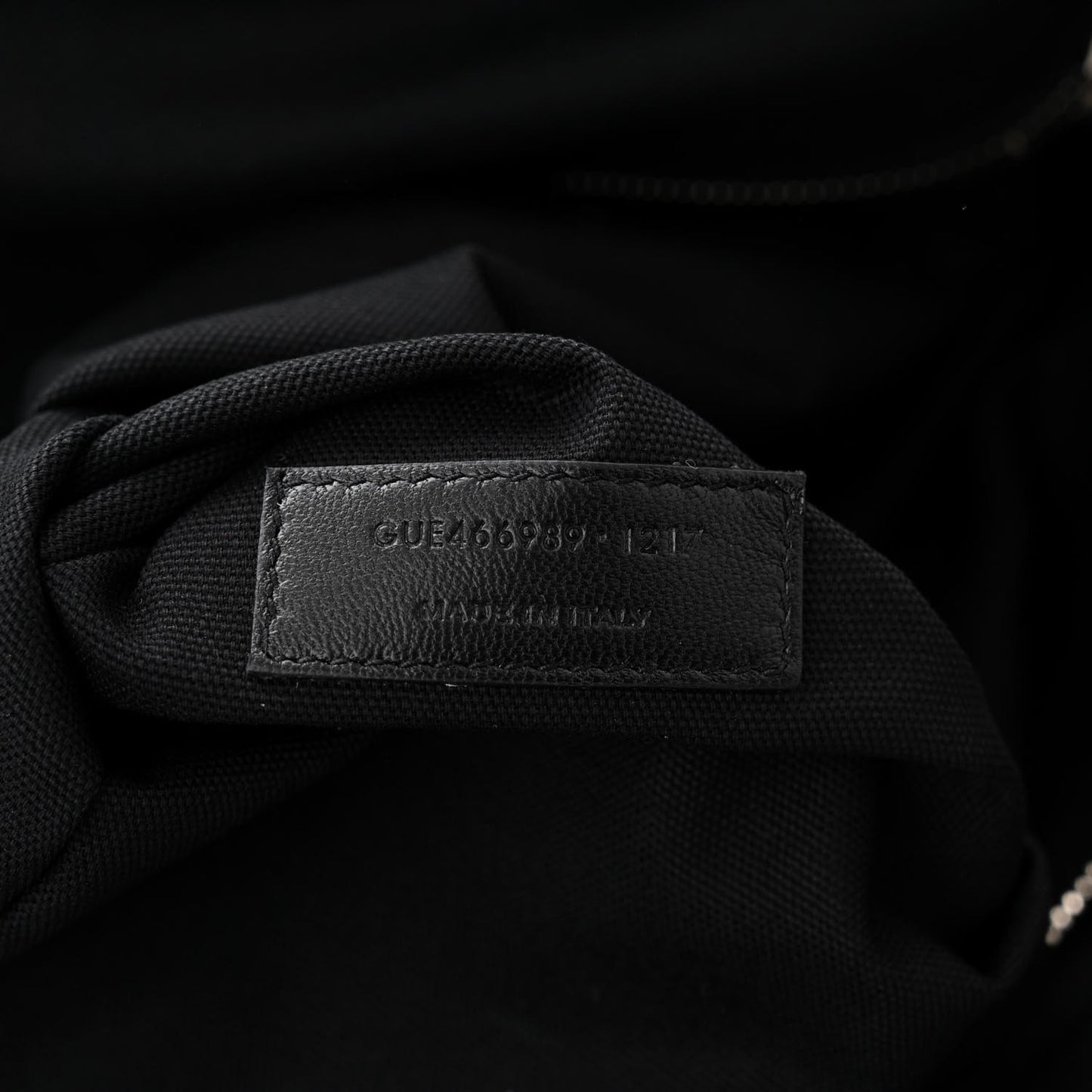 Canvas ID Shopping Bag Black