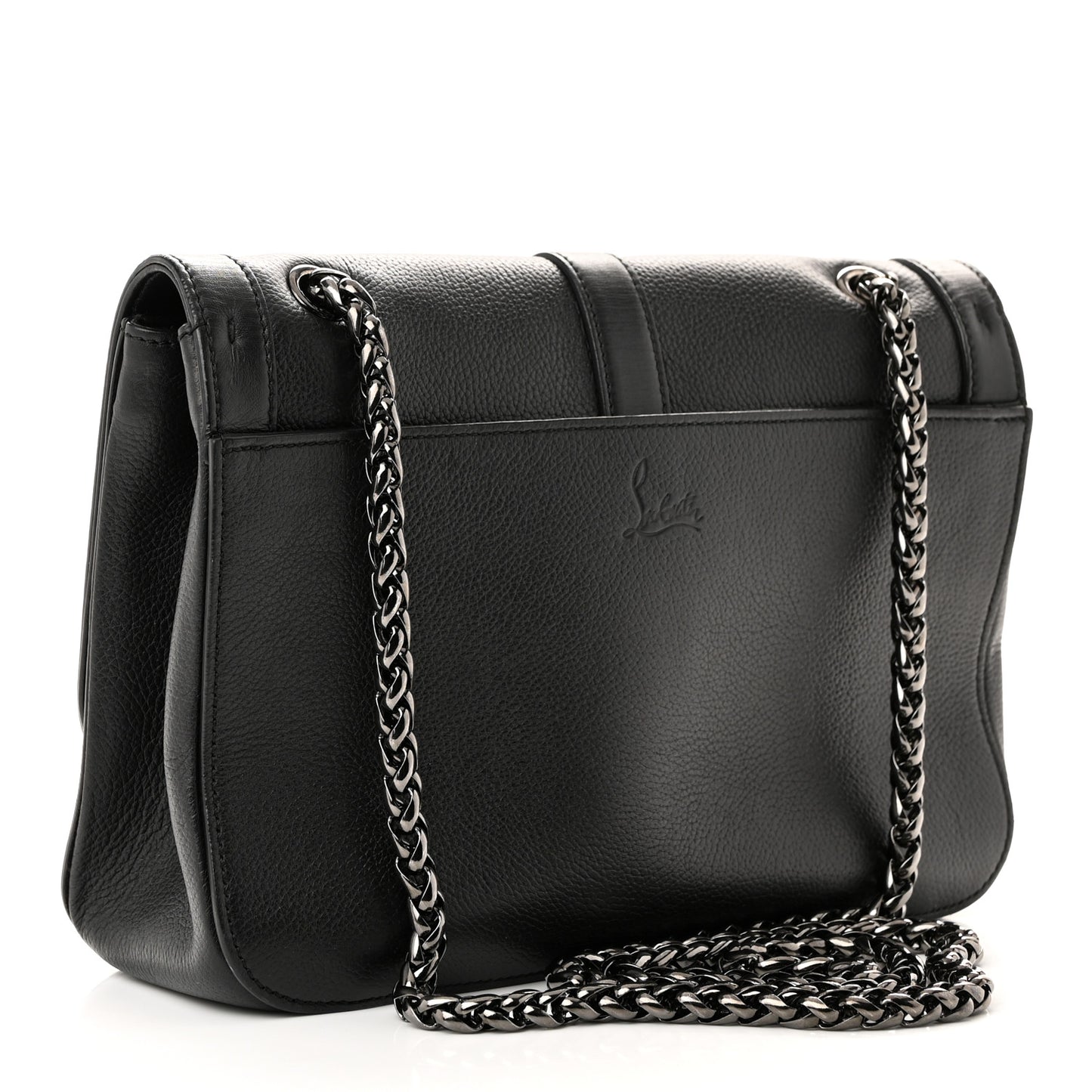 Calfskin Small Sweet Charity NV Shoulder Bag Black