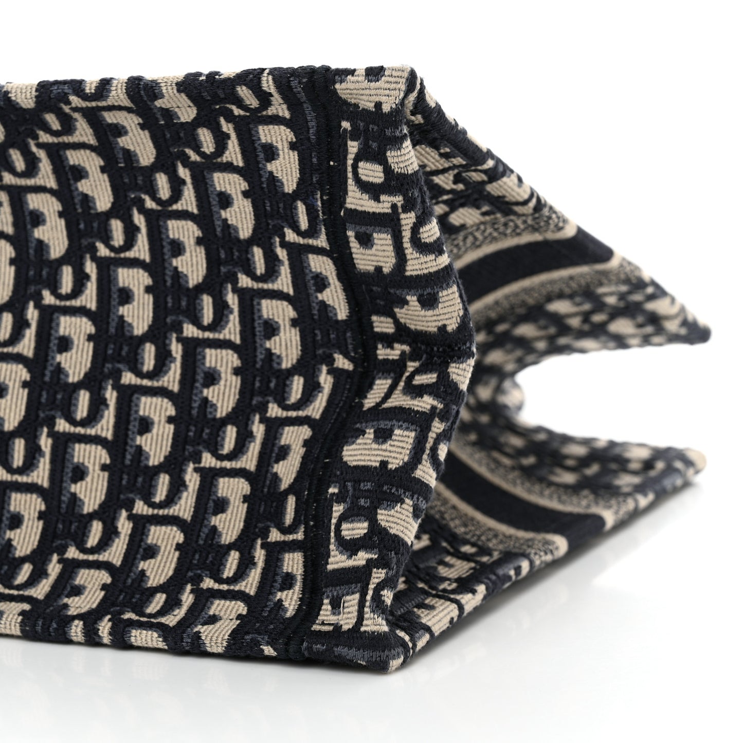 Oblique Medium Book Tote Blue Multicolor