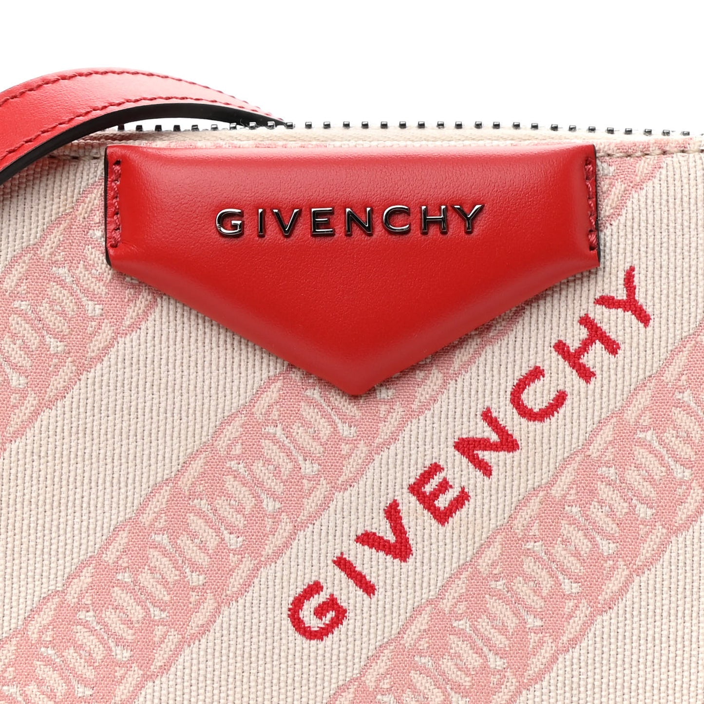 Canvas Printed Nano Antigona Rot