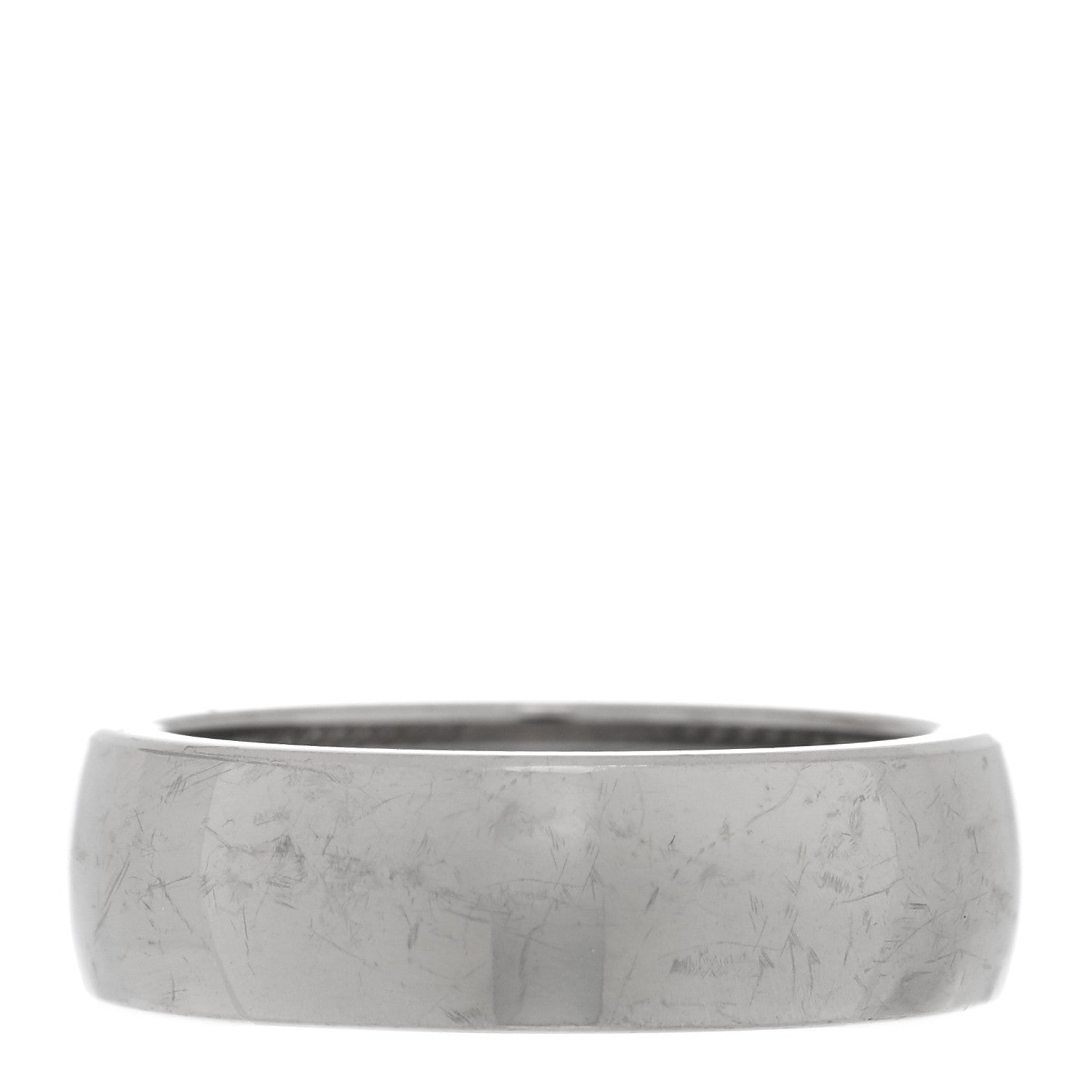 David Yurman Titanium Sterling Silver 6mm Streamline Band Ring 51 5.75 1 of 4