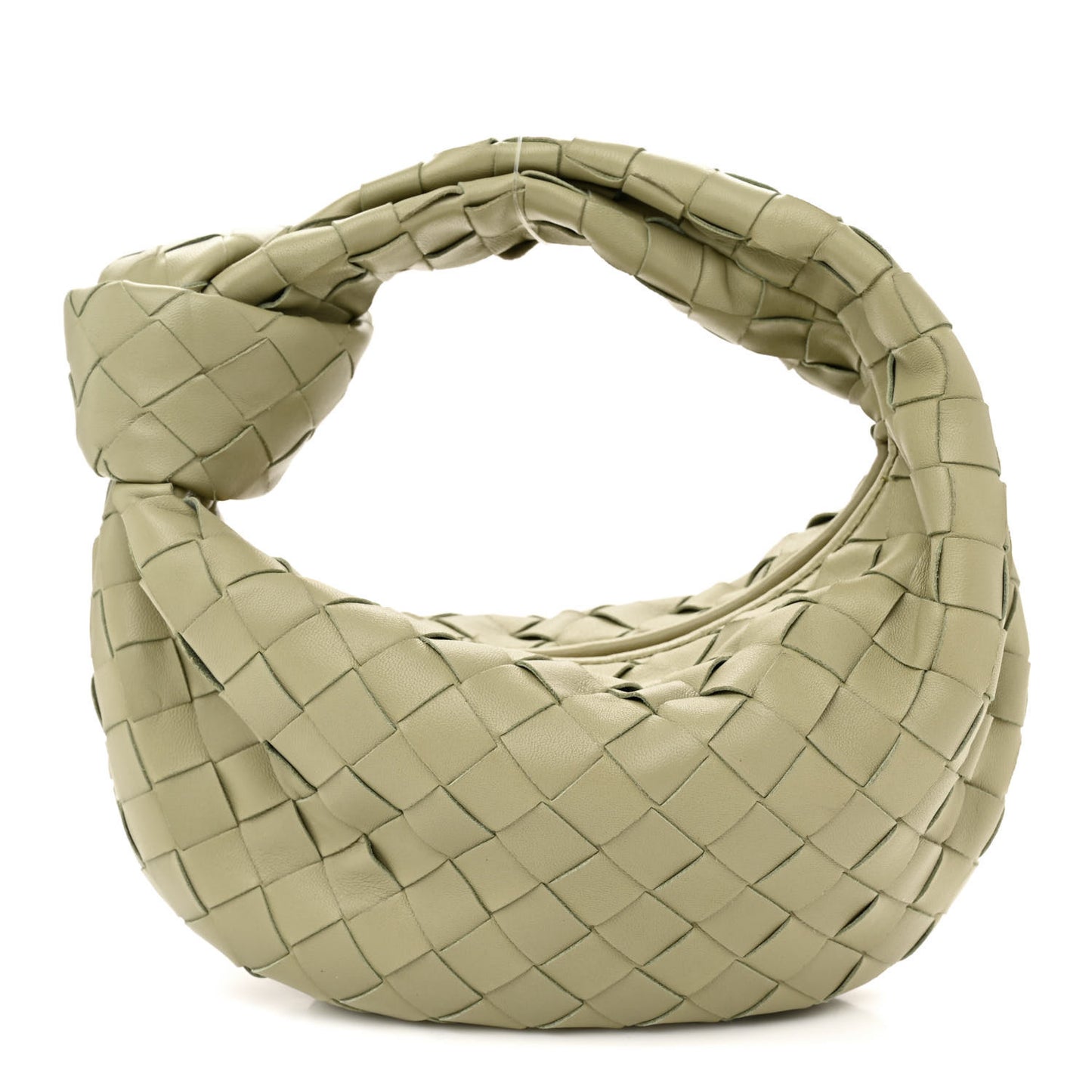 Nappa Intrecciato Mini Jodie Travertine
