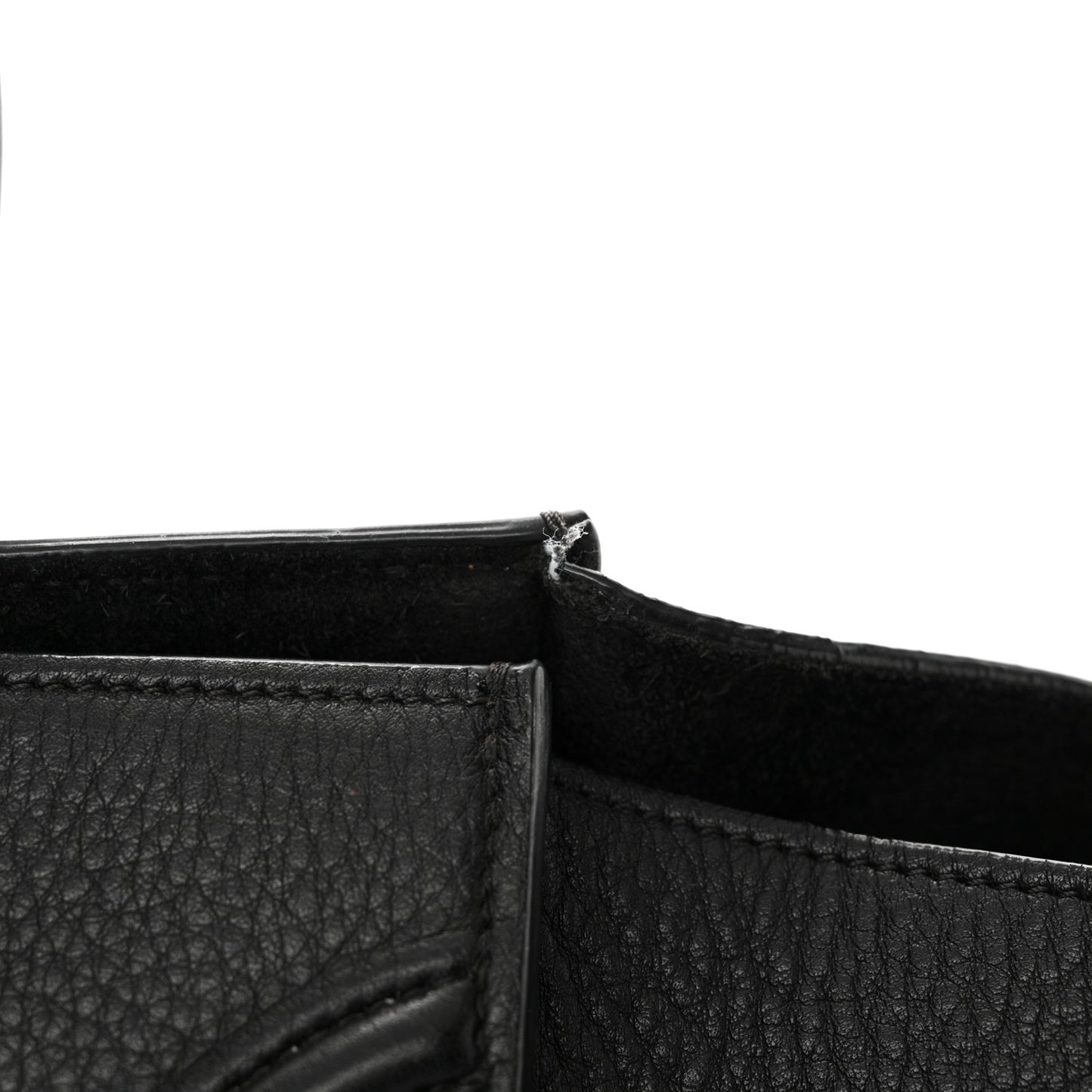 Grained Calfskin Medium Phantom Luggage Black