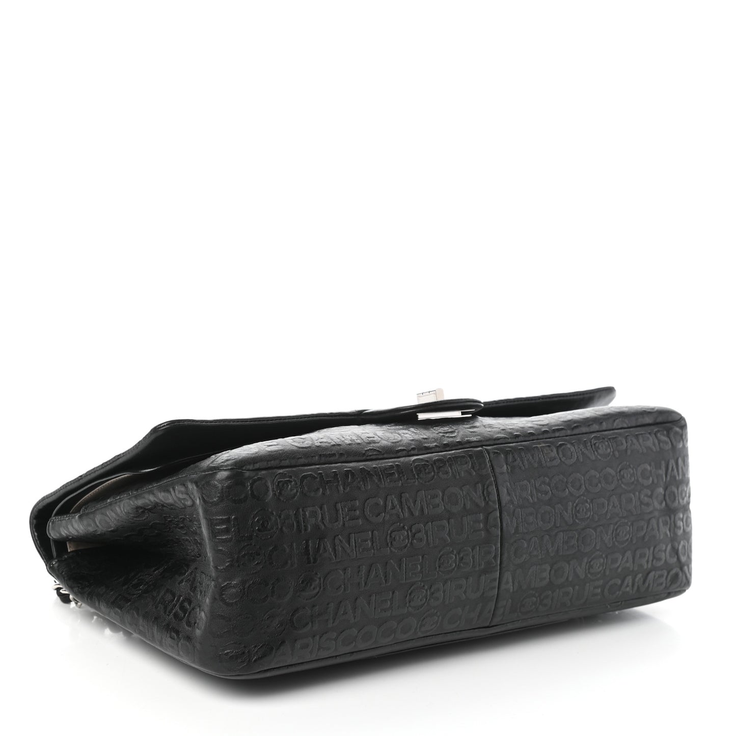 Calfskin Unlimited Jumbo Double Flap Black