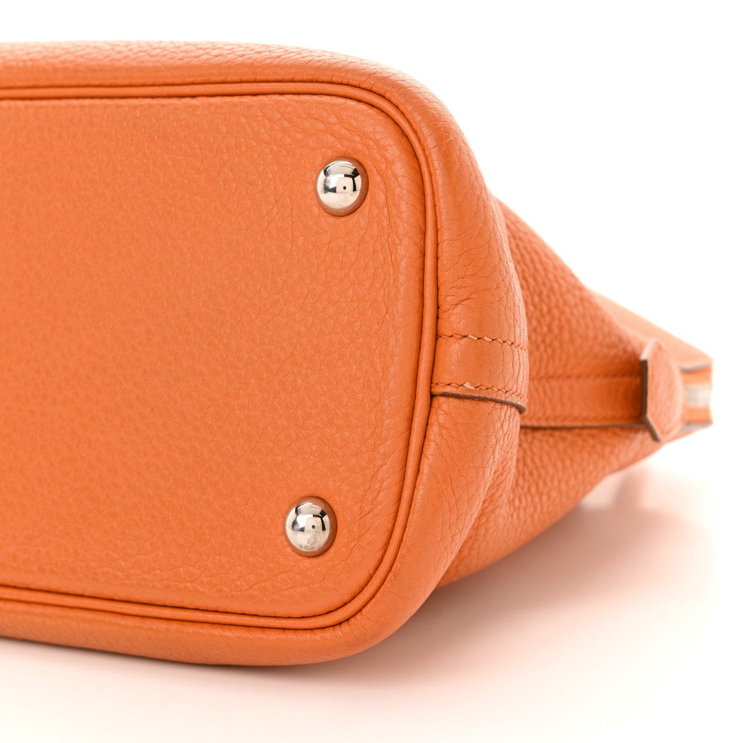 Hermes Taurillon Clemence Bolide 31 Orange 10 of 17