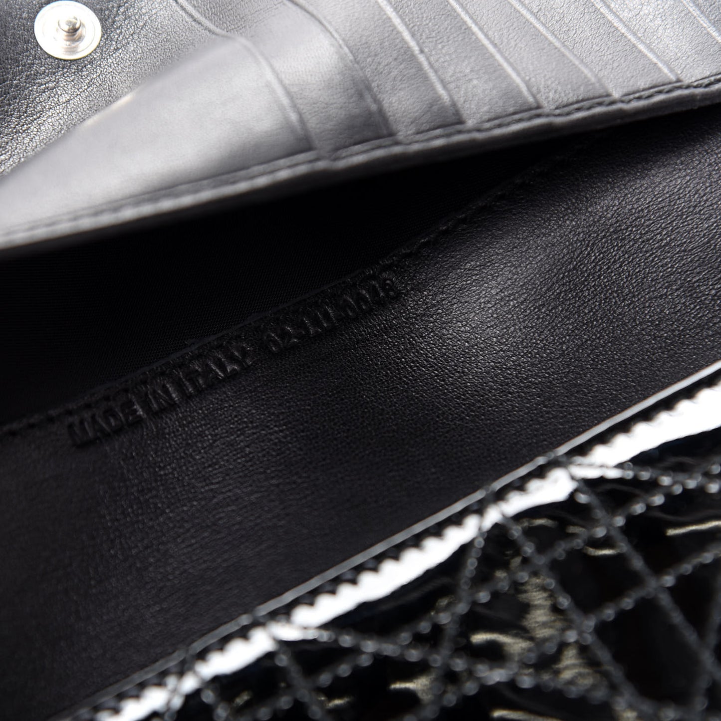 Patent Cannage Rendezvous Wallet Black
