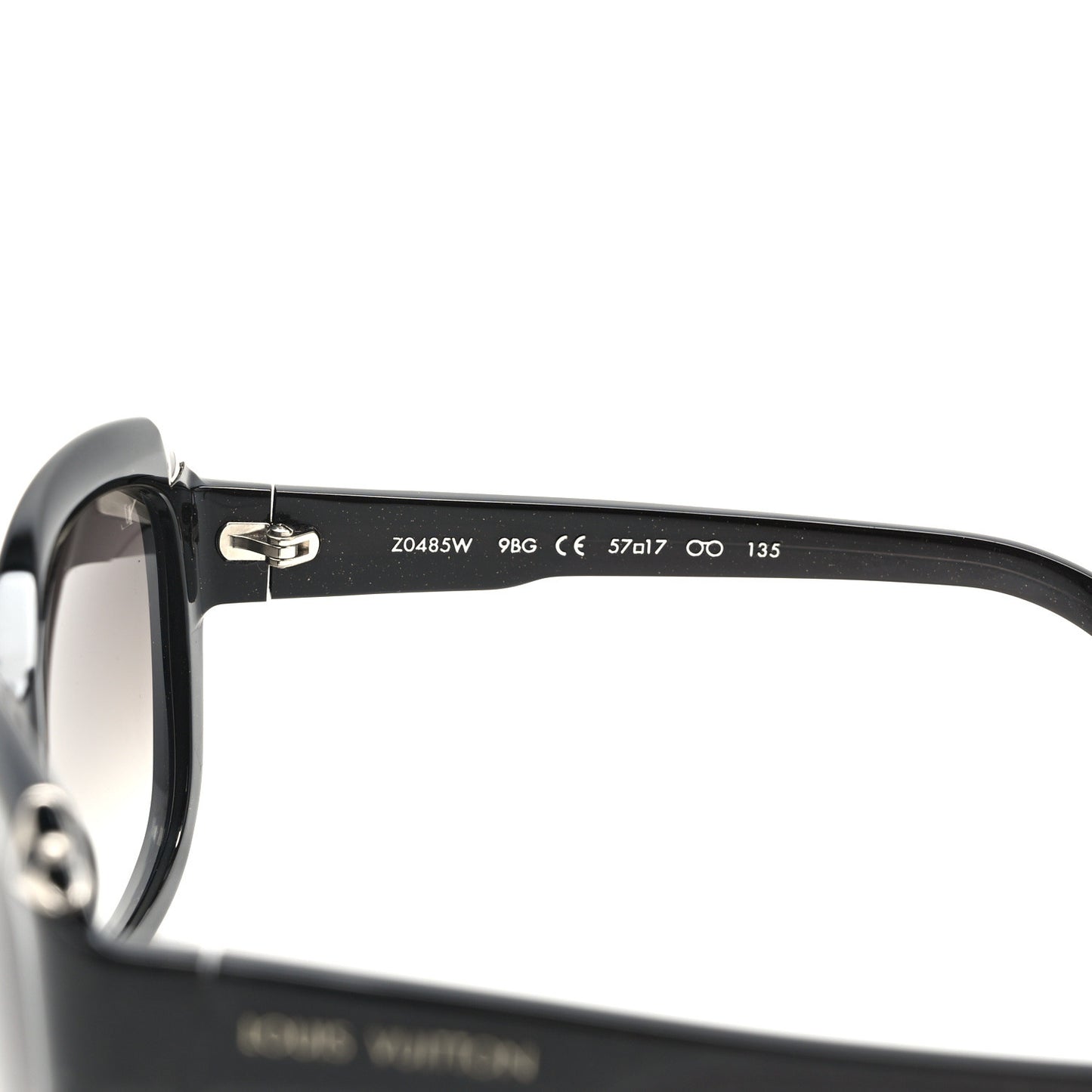 Acetate Hortensia Sunglasses Z0485W Black Glitter