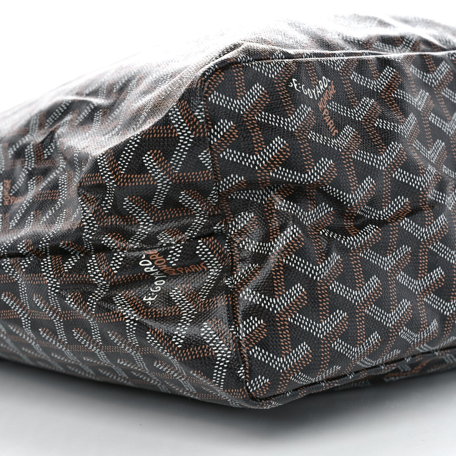 Goyard Goyardine Saint Louis PM Black Gold 10 of 11