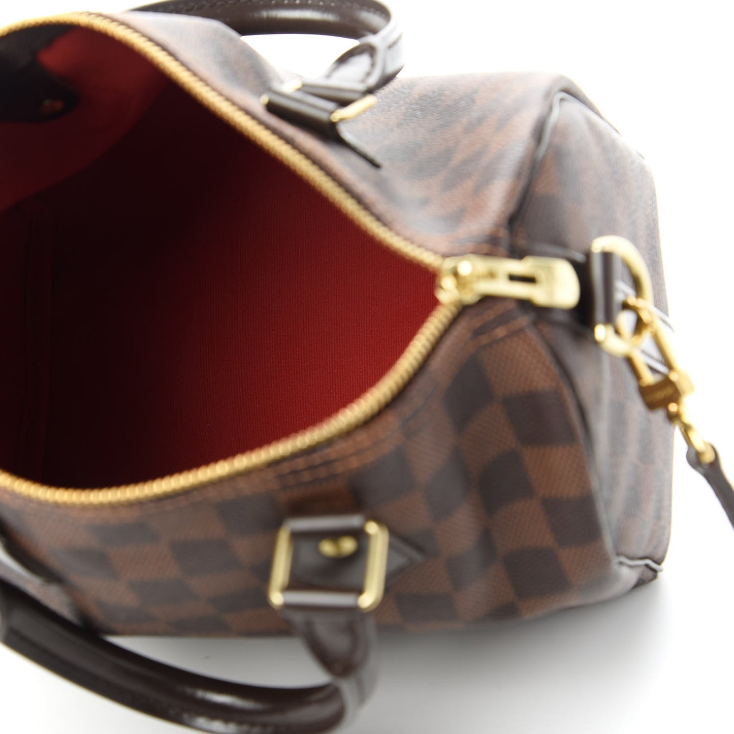 Damier Ebene Speedy Bandouliere 25