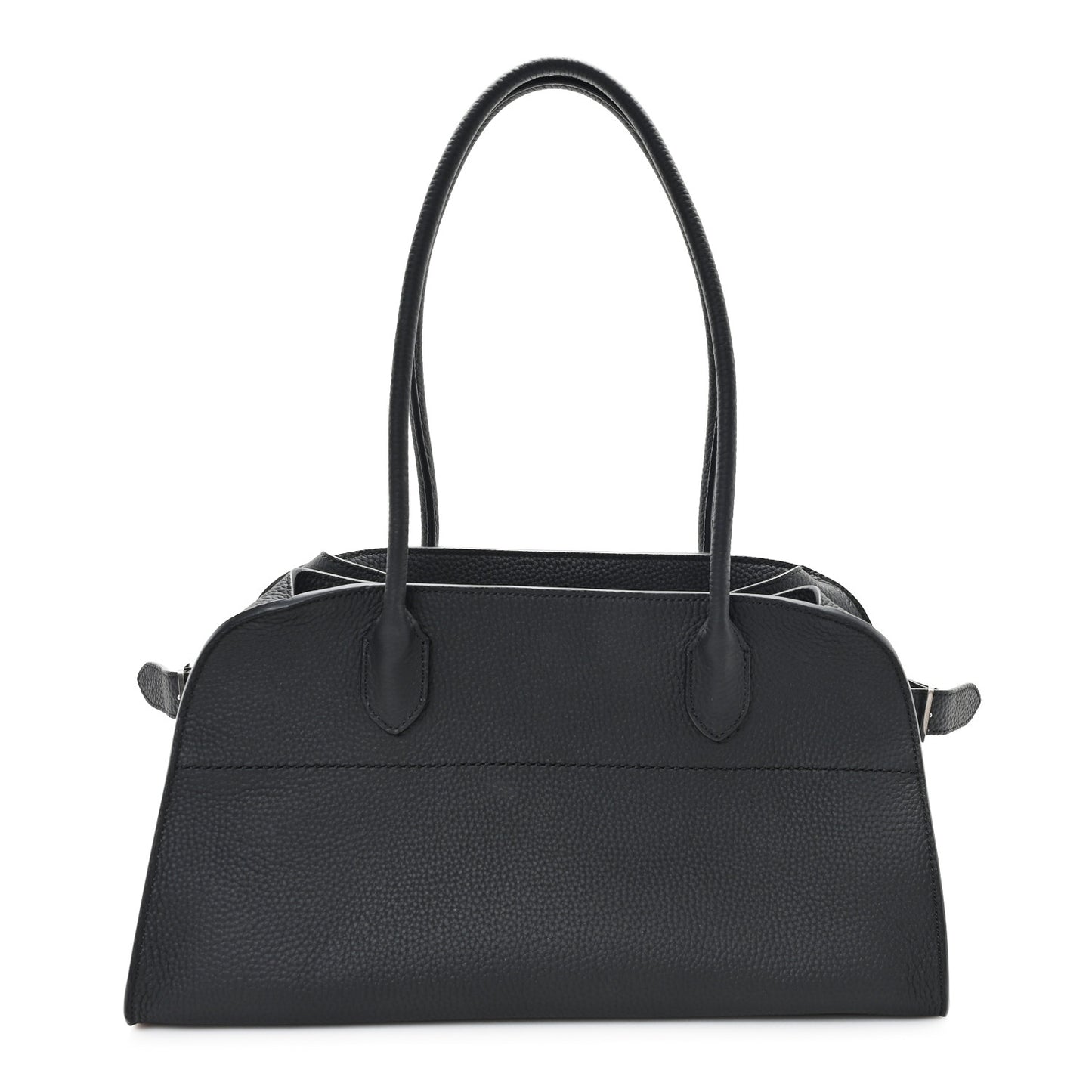 Grained Calfskin EW Margaux 12 Black