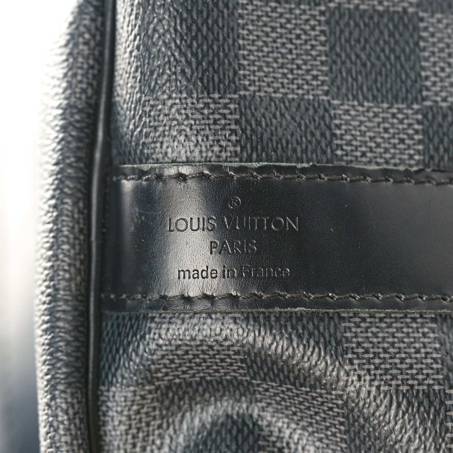 Damier Graphite Keepall Bandouliere 55