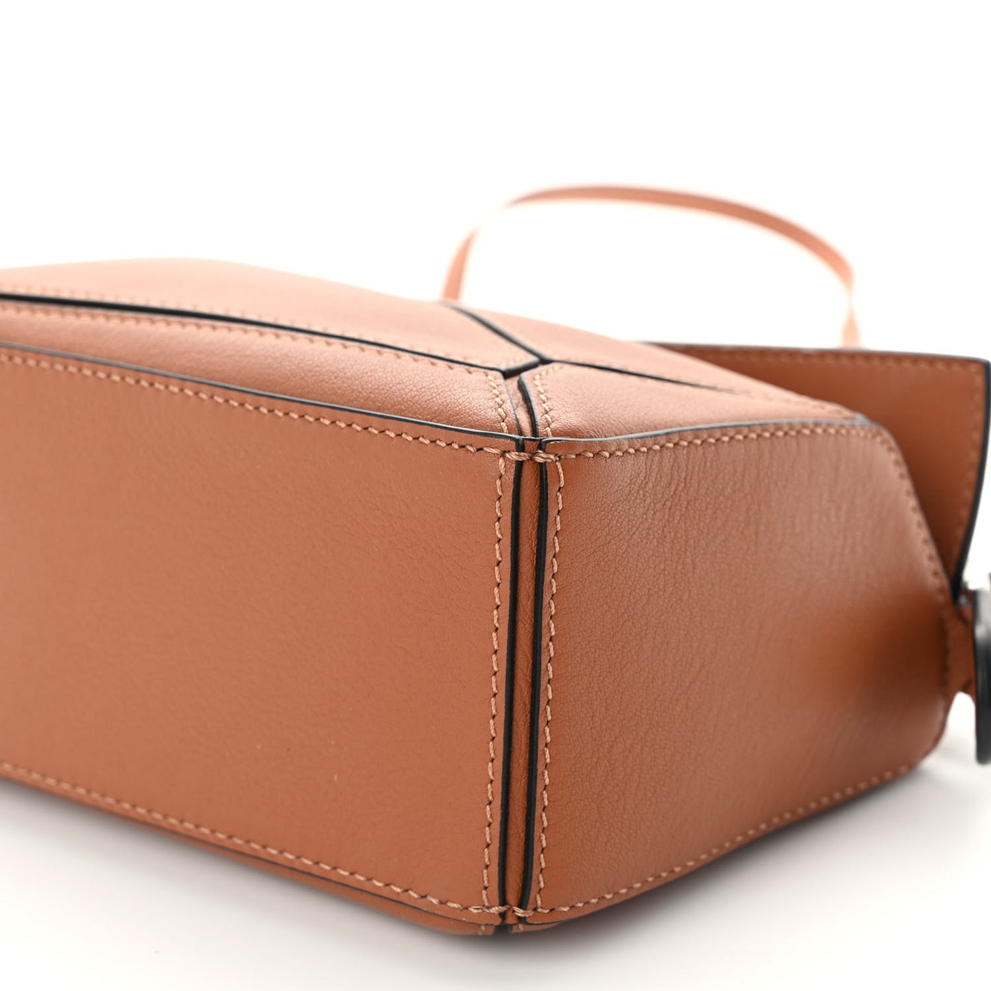Calfskin Mini Puzzle Bag Tan