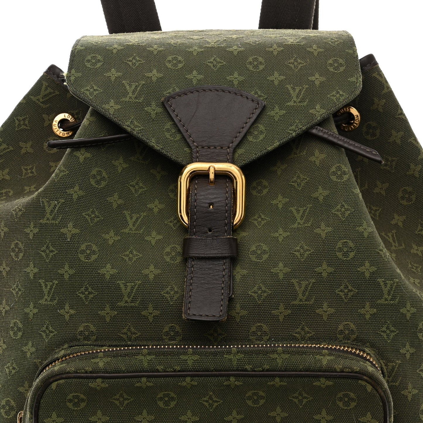 Mini Monogram Montsouris GM Backpack Kaki