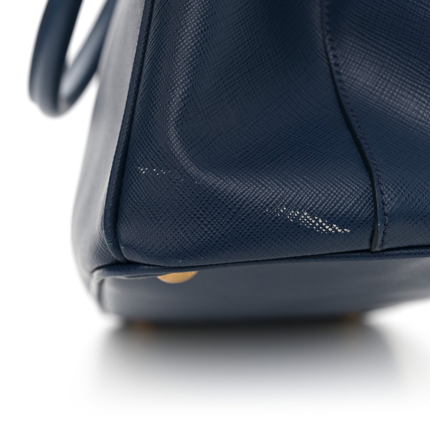 Saffiano Medium Galleria Double Zip Tote Bluette