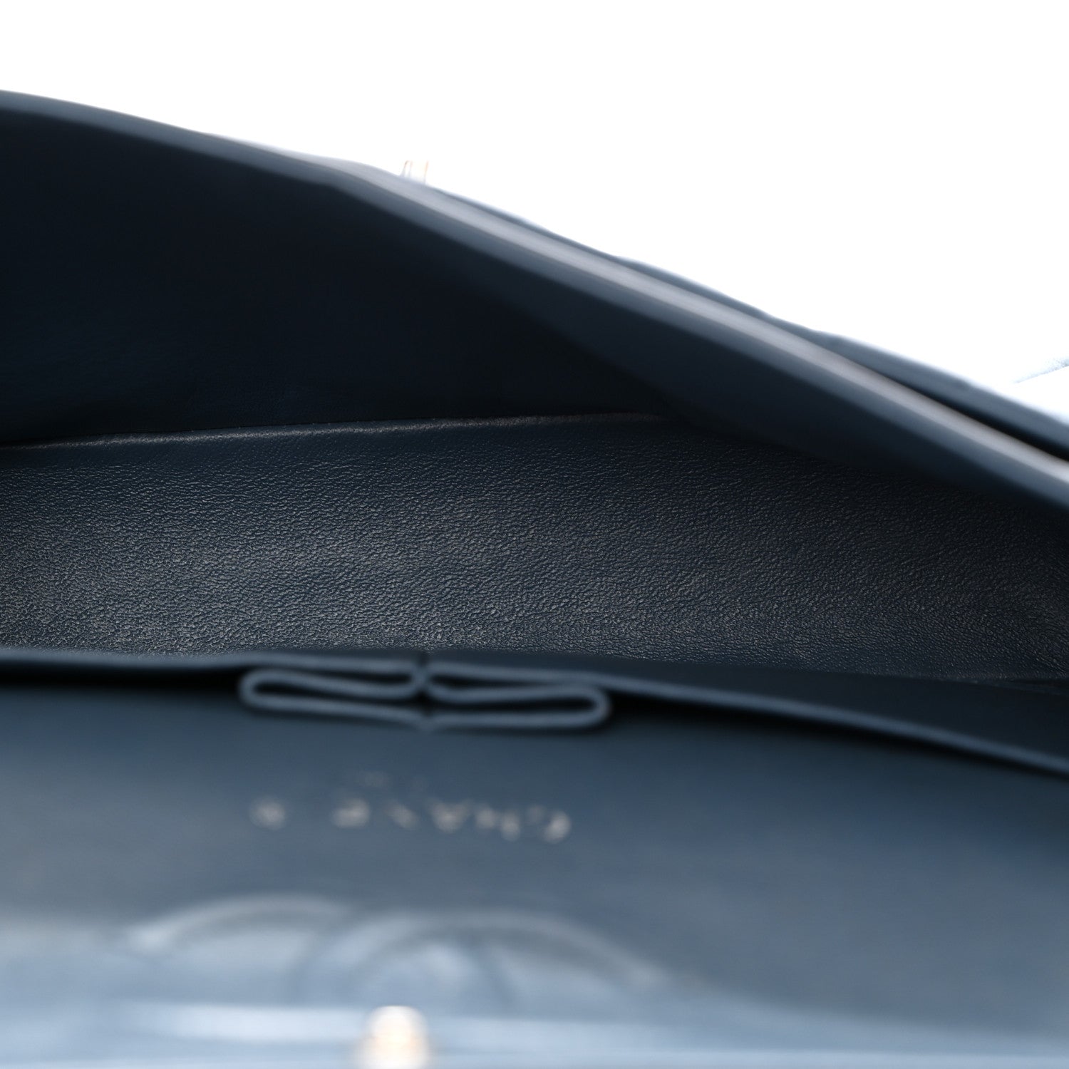 Chanel Lambskin Quilted Medium Double Flap Light Blue 5 of 10