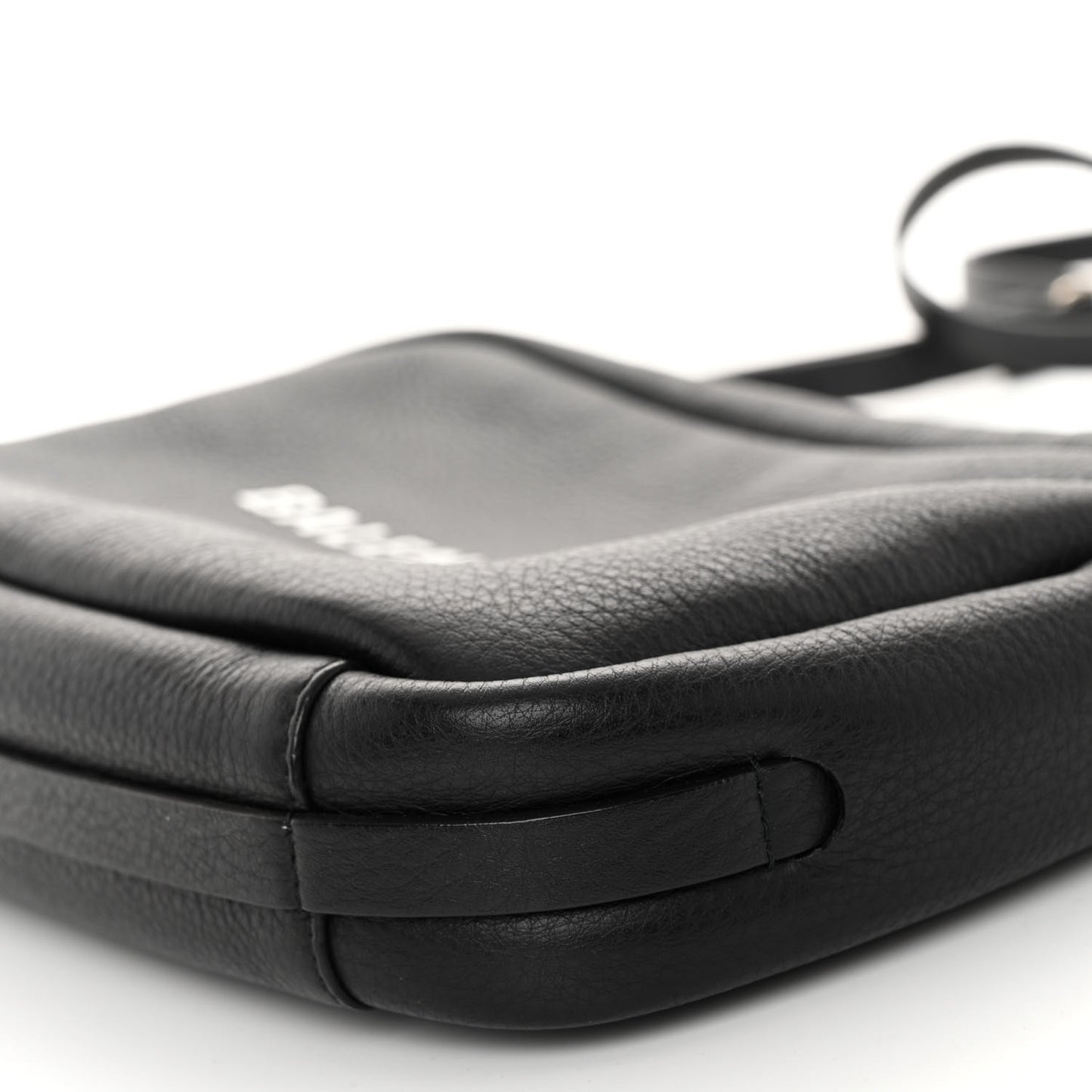 Calfskin Logo XS Everyday Camera Bag Black