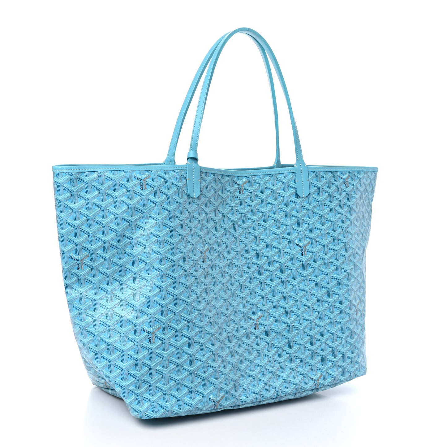 Goyardine Saint Louis GM Balise Beach Towel Set Turquoise