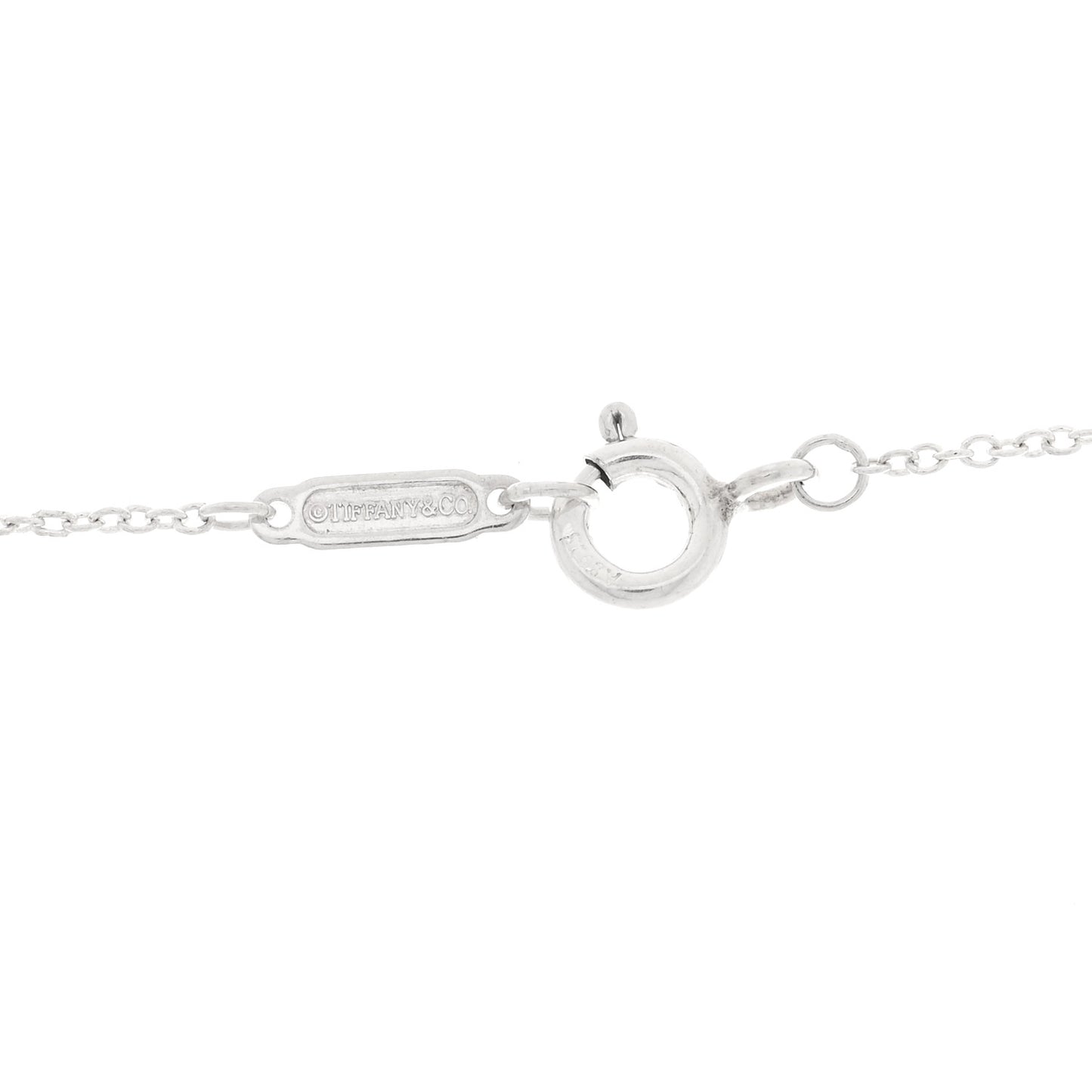 Sterling Silver Rubedo 1837 Interlocking Circles Pendant Necklace