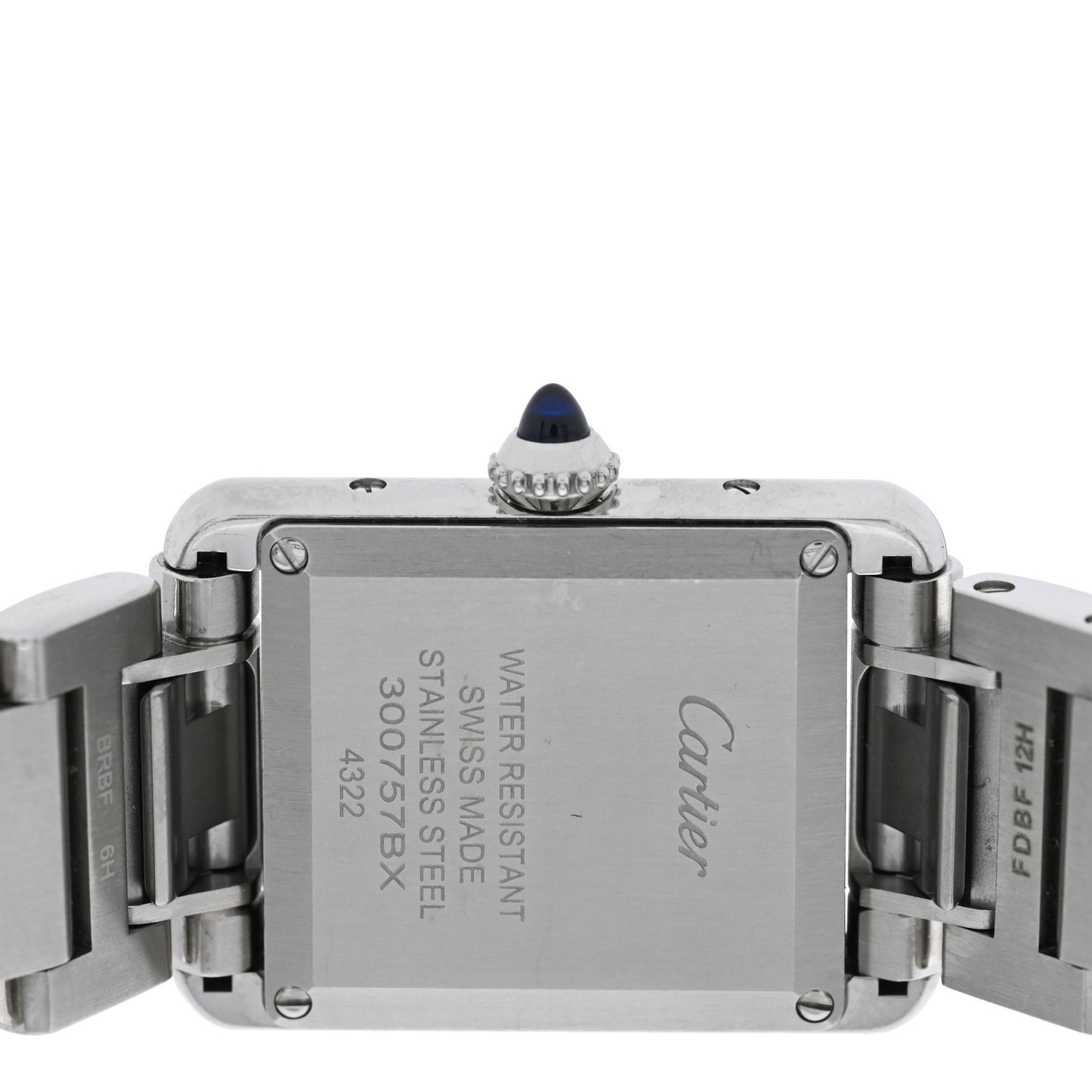 Stainless Steel 22mm Tank Must Quartz Watch
