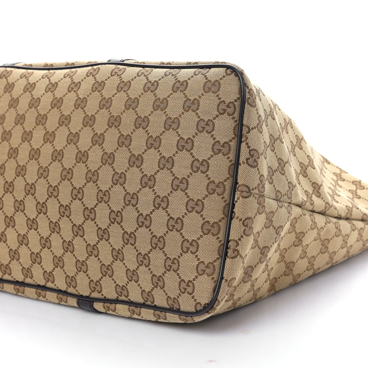 GG Monogram Large Joy Tote Bag Dark Brown