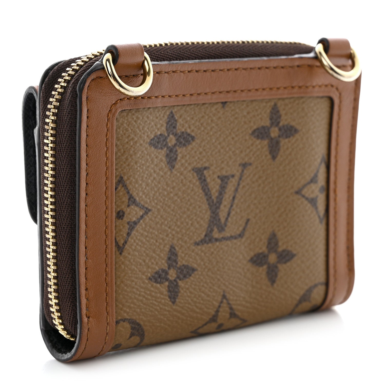 Louis Vuitton Reverse Monogram Mini Dauphine Chain Wallet 3 of 9