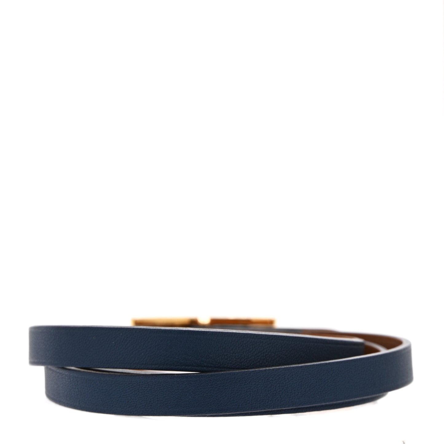 Swift Behapi Double Tour Bracelet S Bleu Saphir Gold