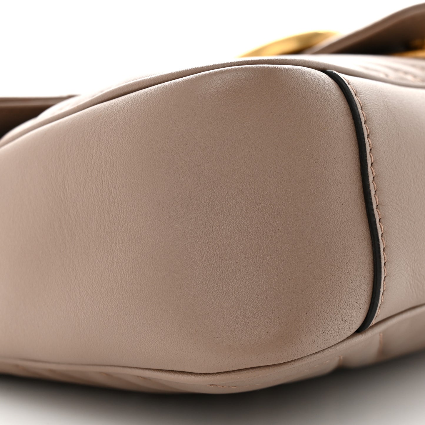 Calfskin Matelasse Medium GG Marmont Shoulder Bag Porcelain Rose