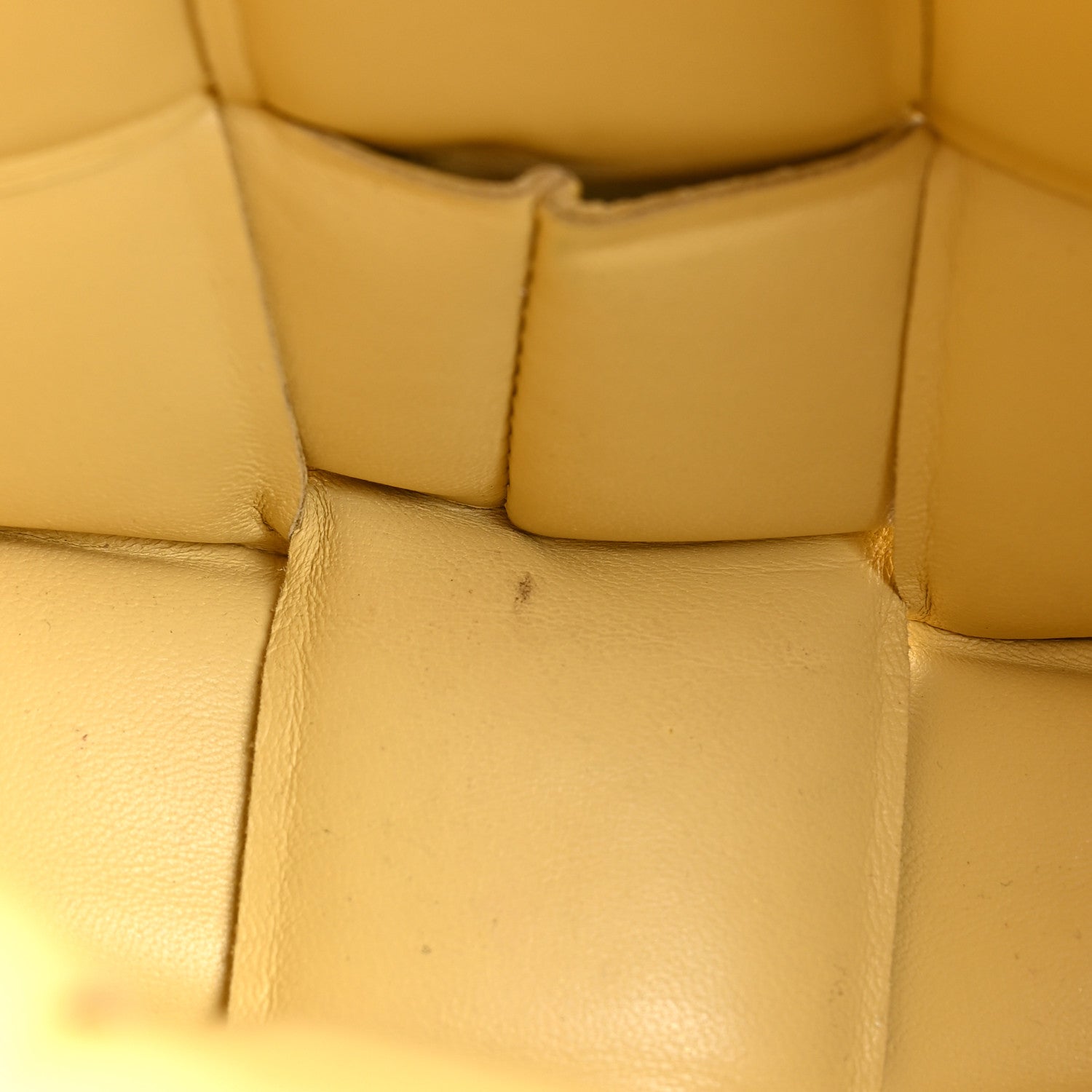 Bottega Veneta Lambskin Maxi Intreccio Padded Chain Cassette Crossbody Bag Corn 9 of 17