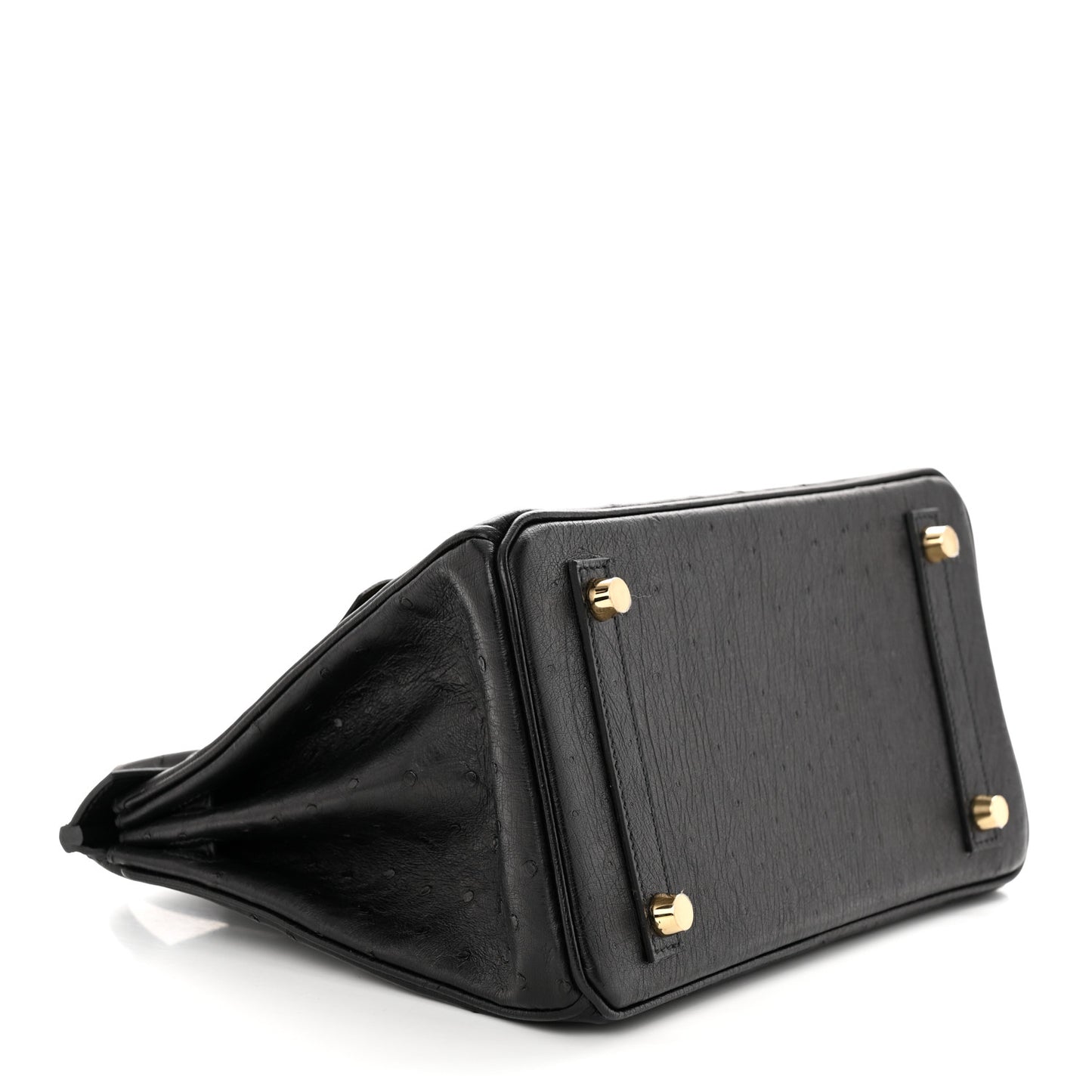 Ostrich Birkin 25 Black